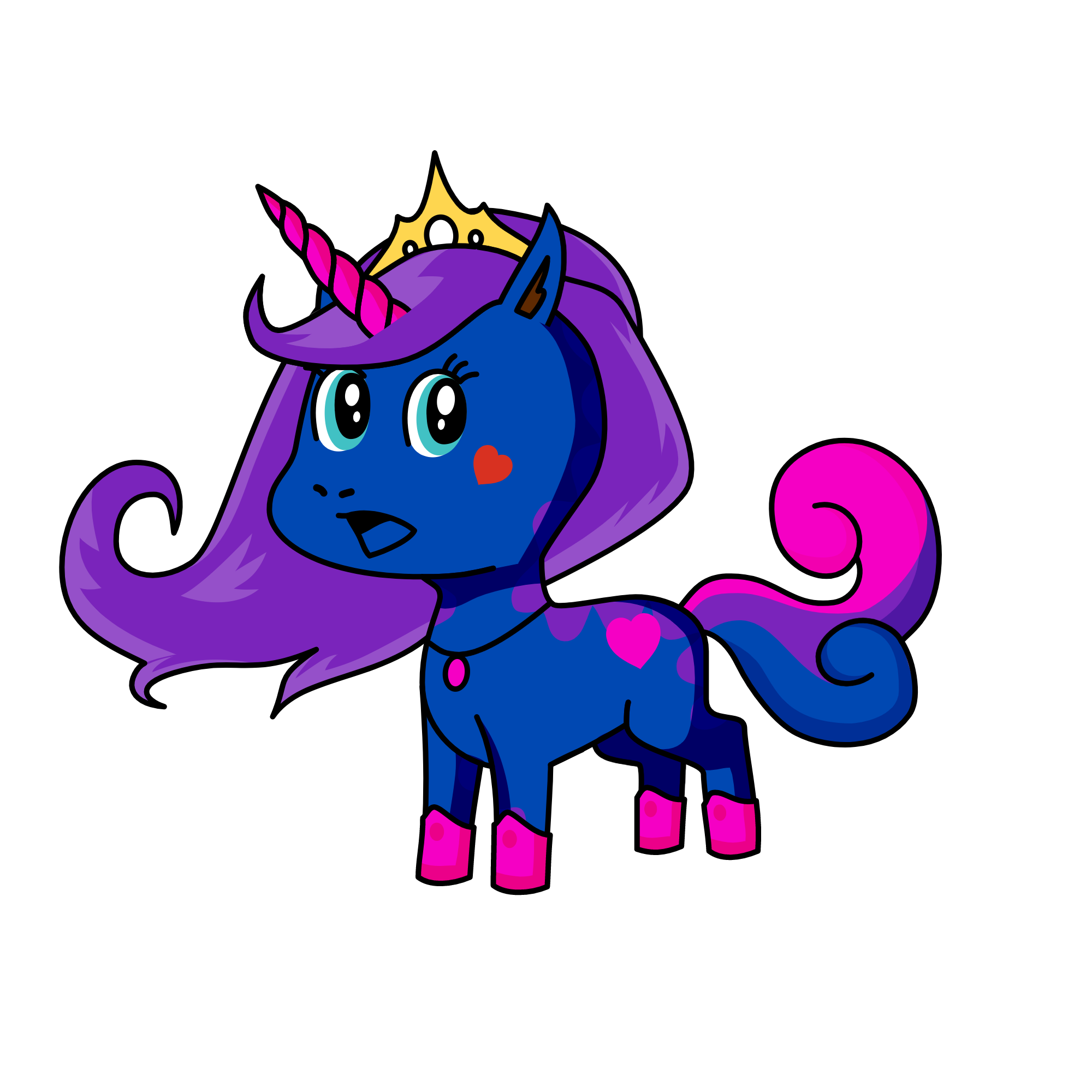 princess galaxia, the unicorn