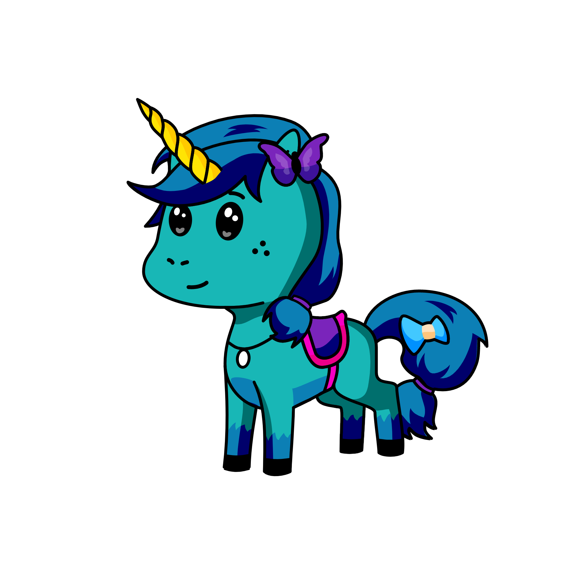 Luna, the unicorn
