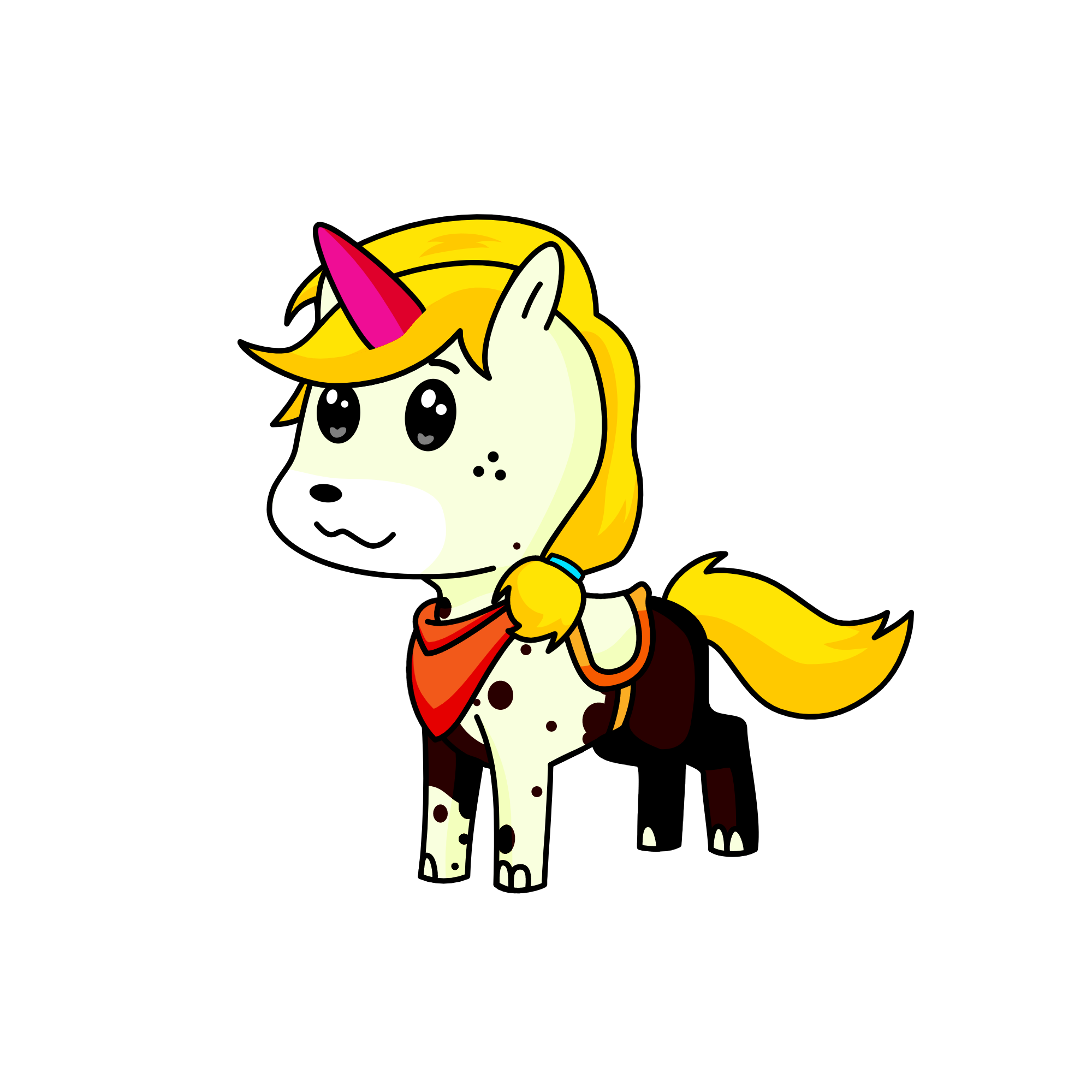 :3, the unicorn