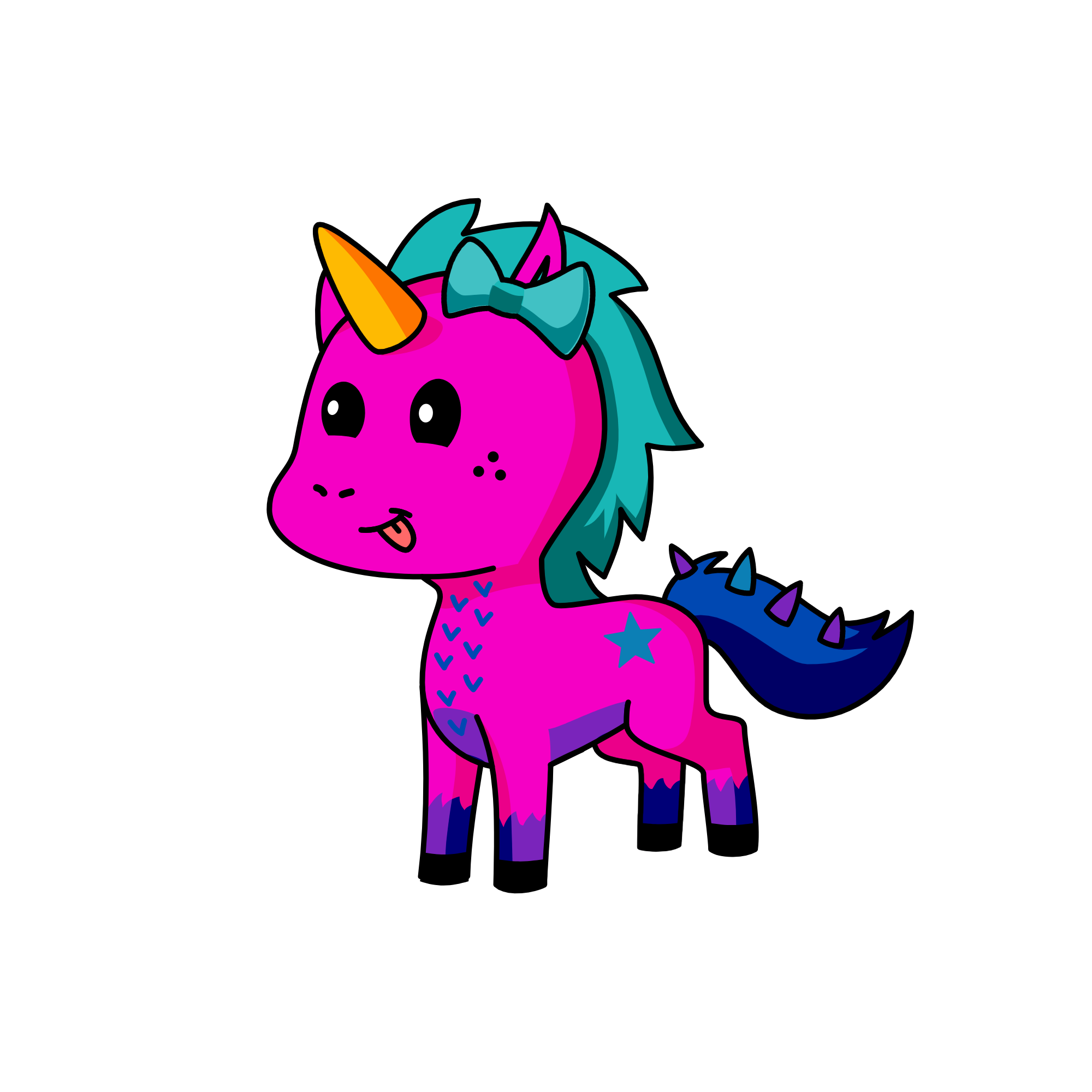 BOW BOW , the unicorn