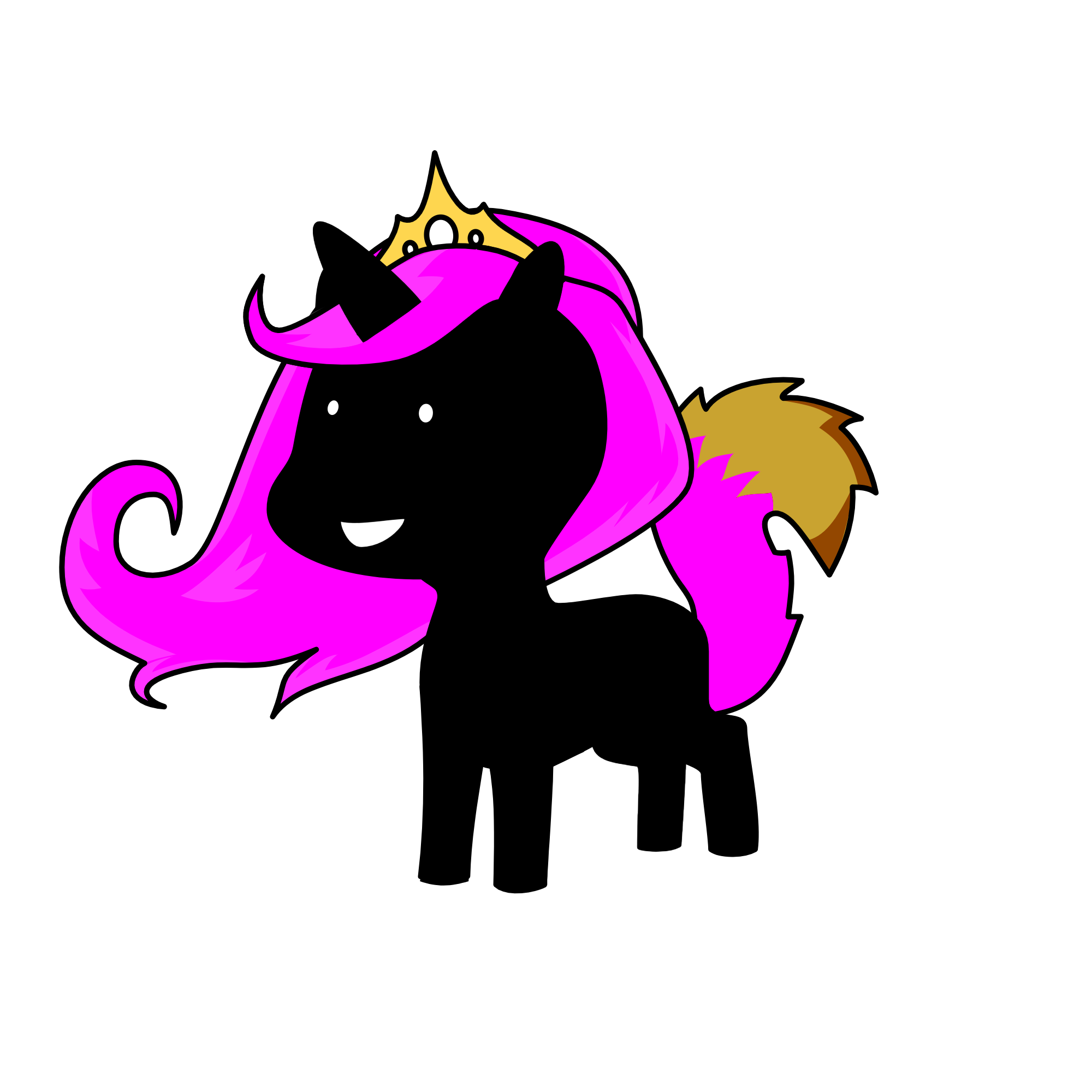 PINK SPIRIT, the unicorn
