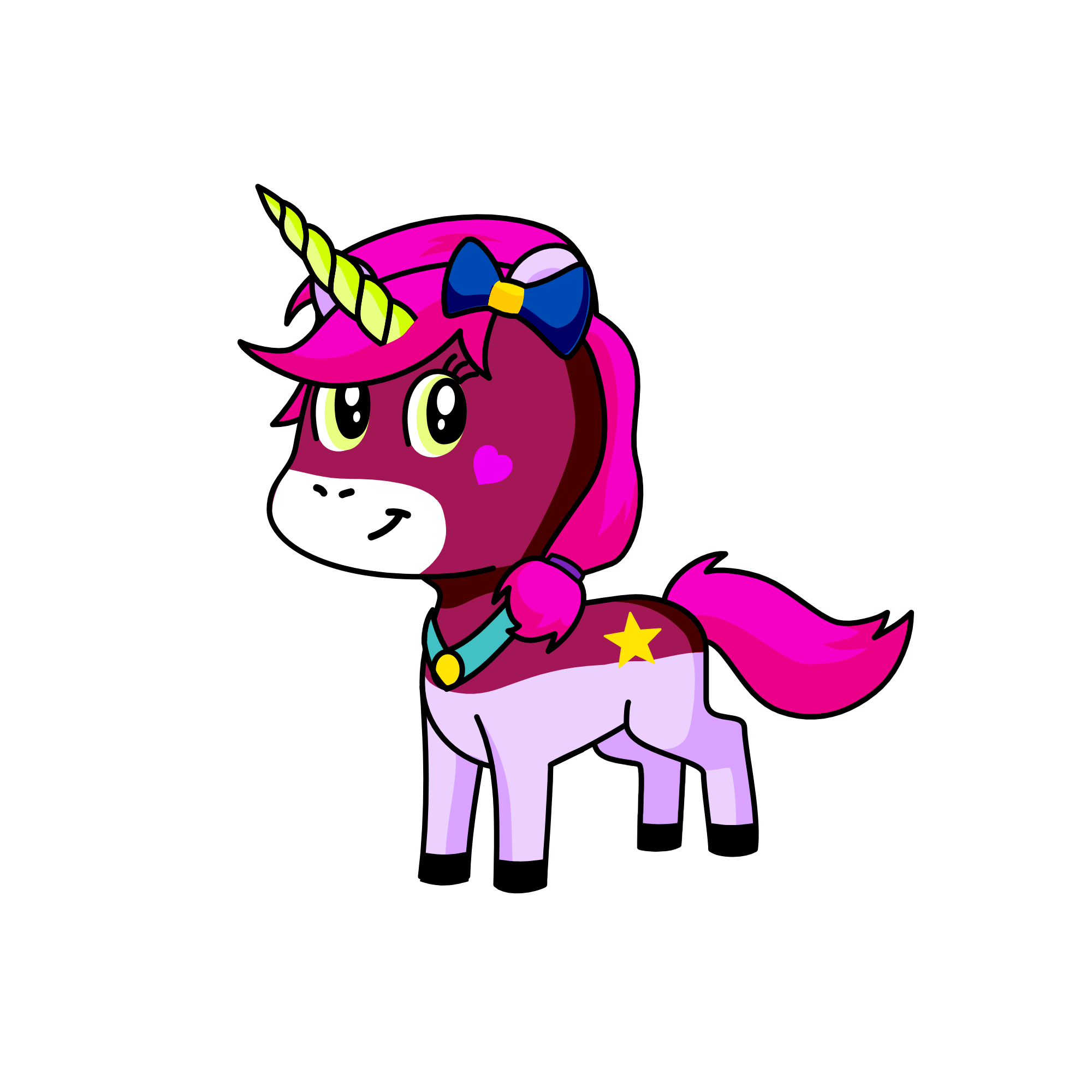 حنين , the unicorn