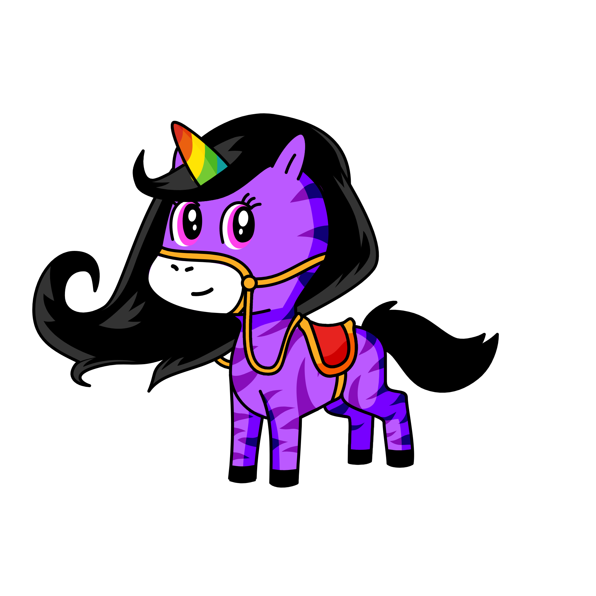 Saphire, the unicorn