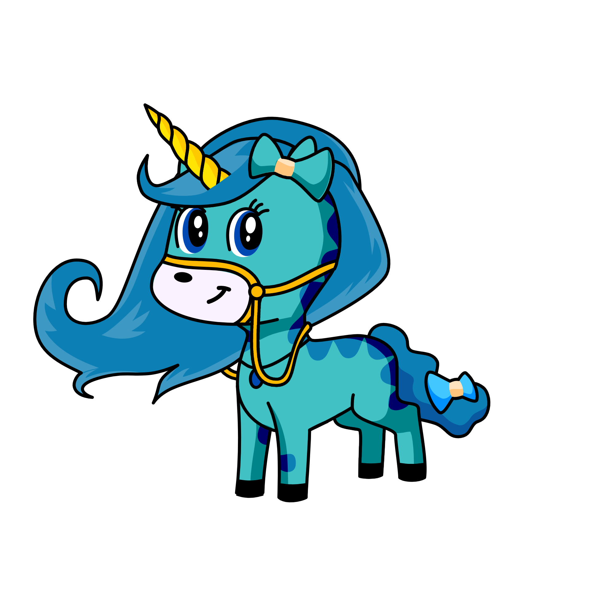 winter, the unicorn