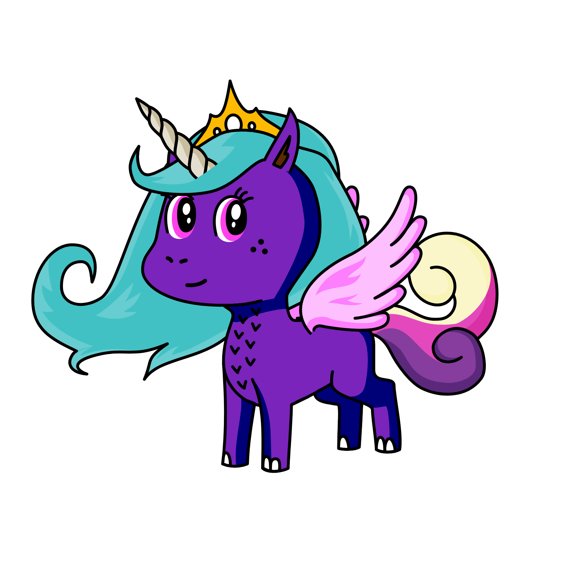 Sparkle, the unicorn