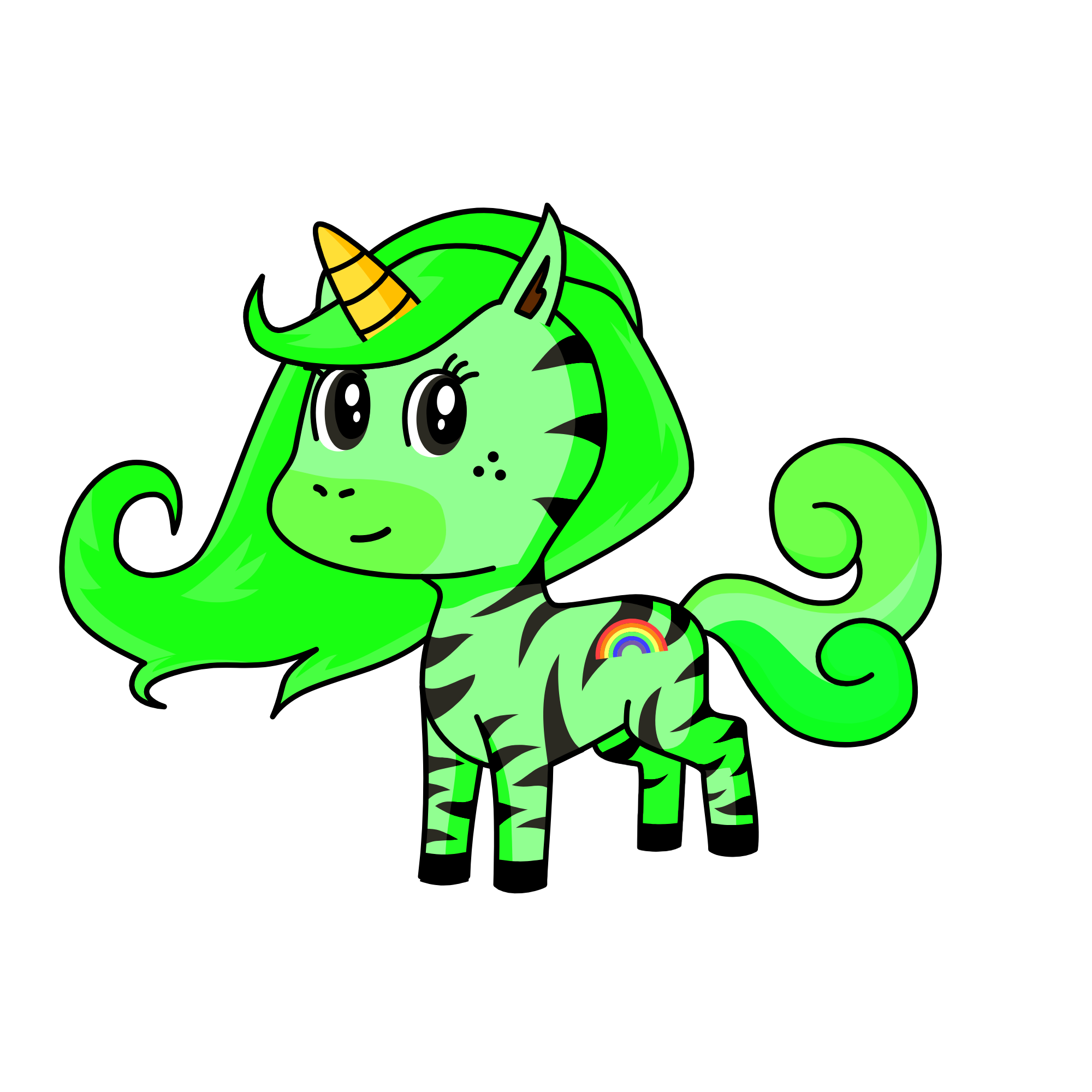 Lucky🍀, the unicorn