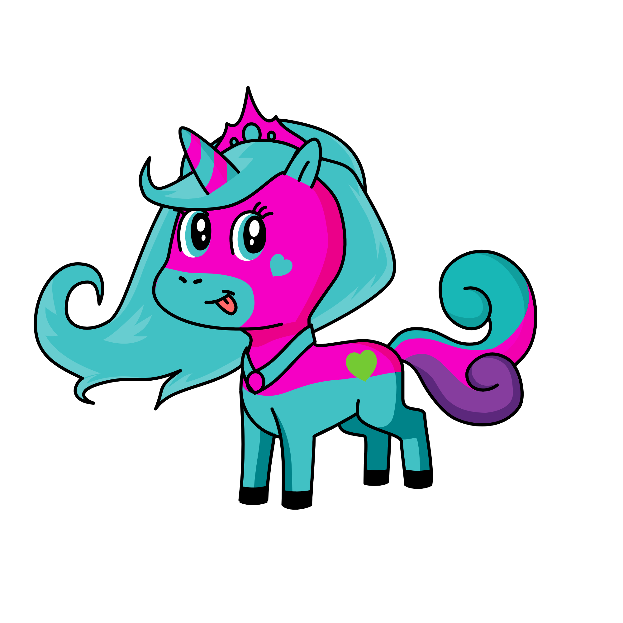 Jenna, the unicorn