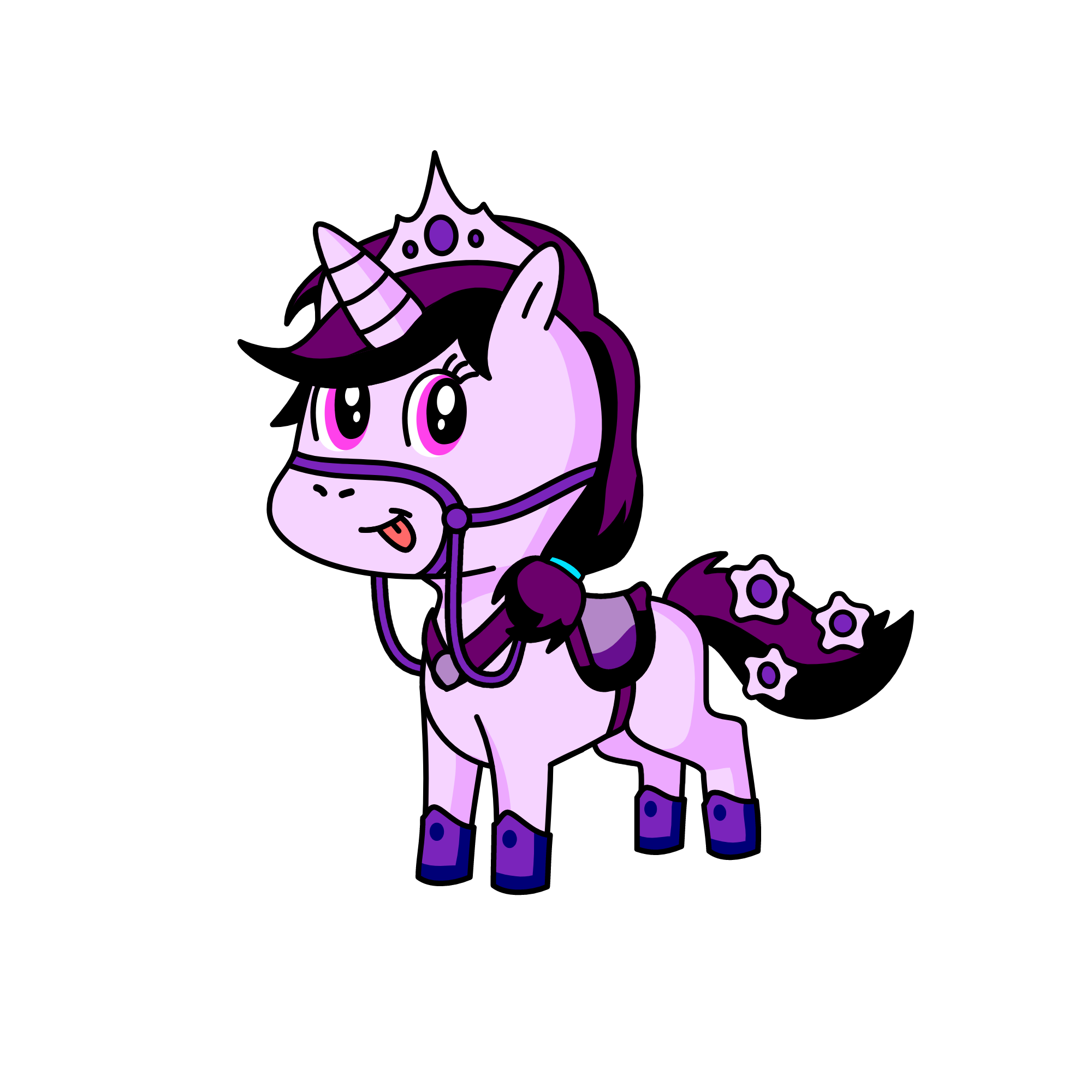 Lilac, the unicorn