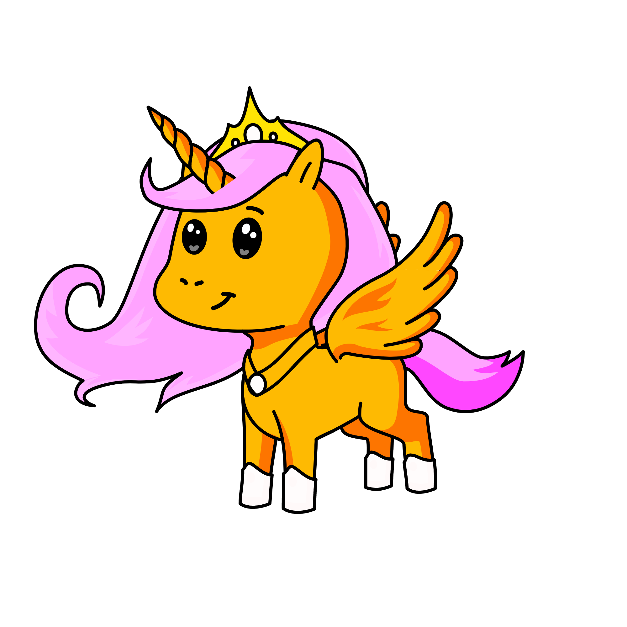 Princess of Heat, the unicorn