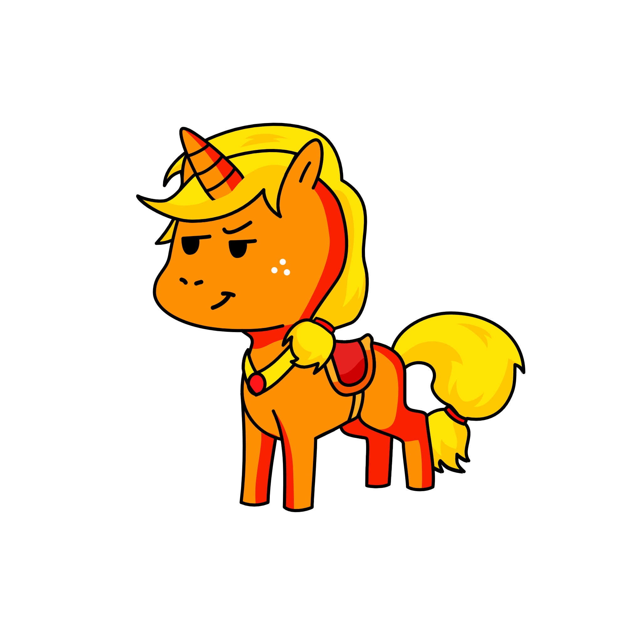 Applejack, the unicorn