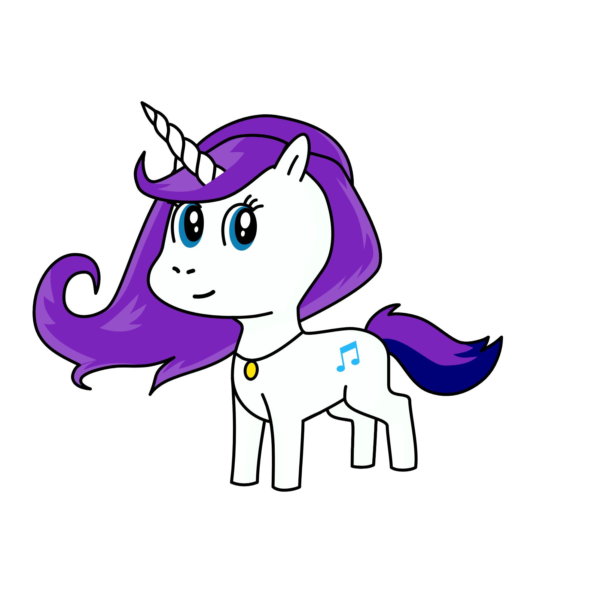 Rarity, the unicorn