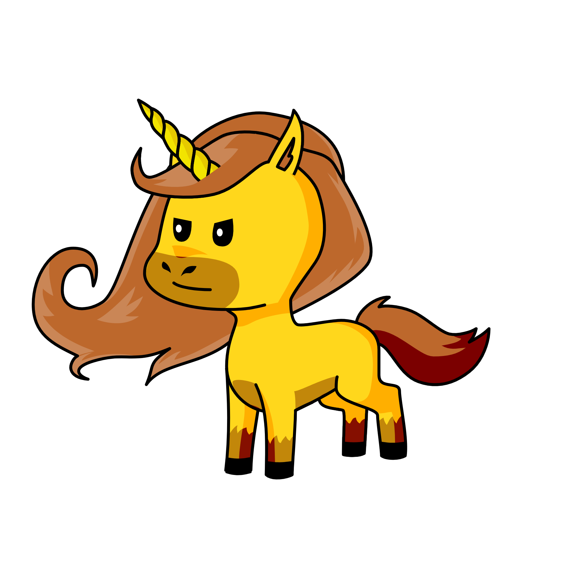 Spirit, the unicorn