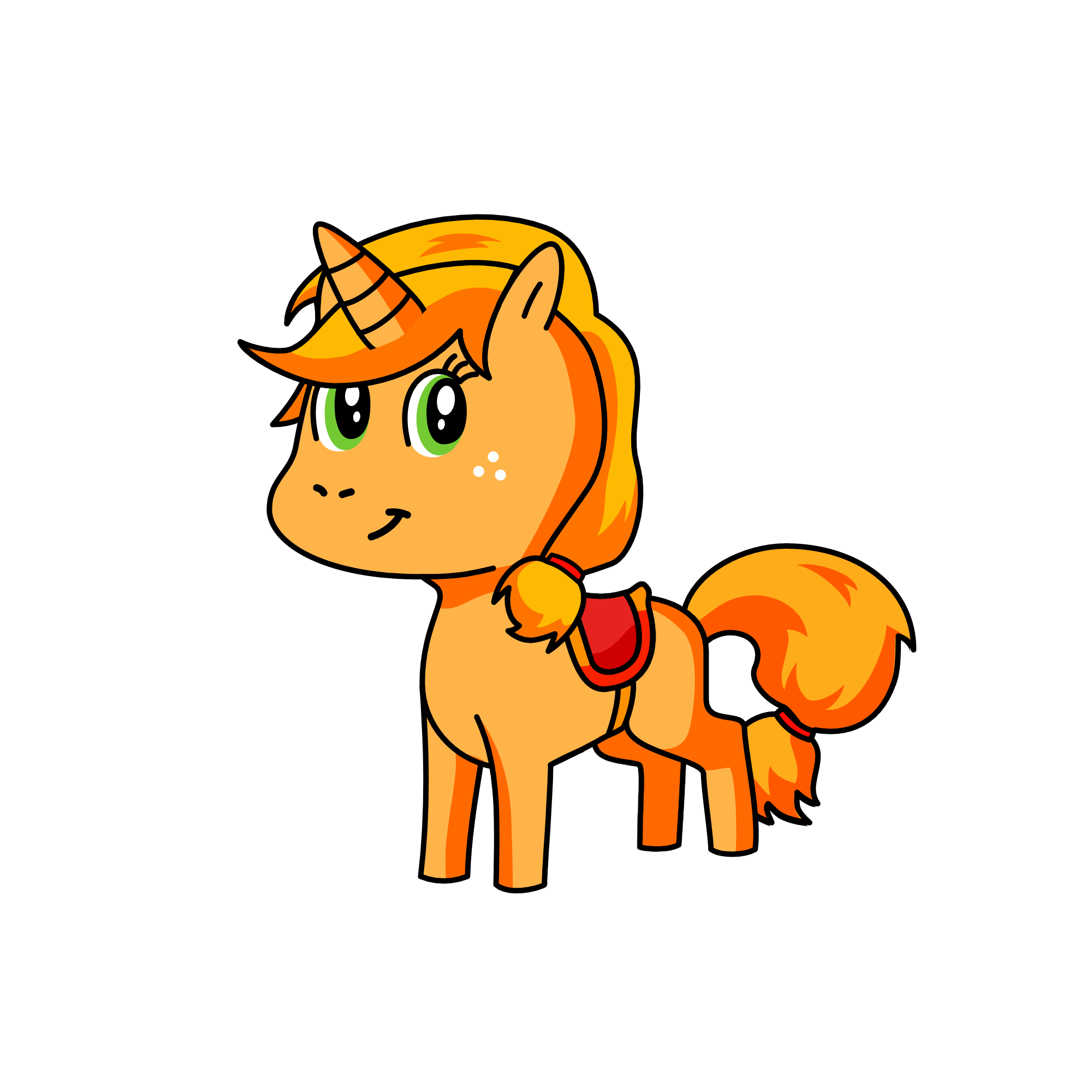Applejack, the unicorn