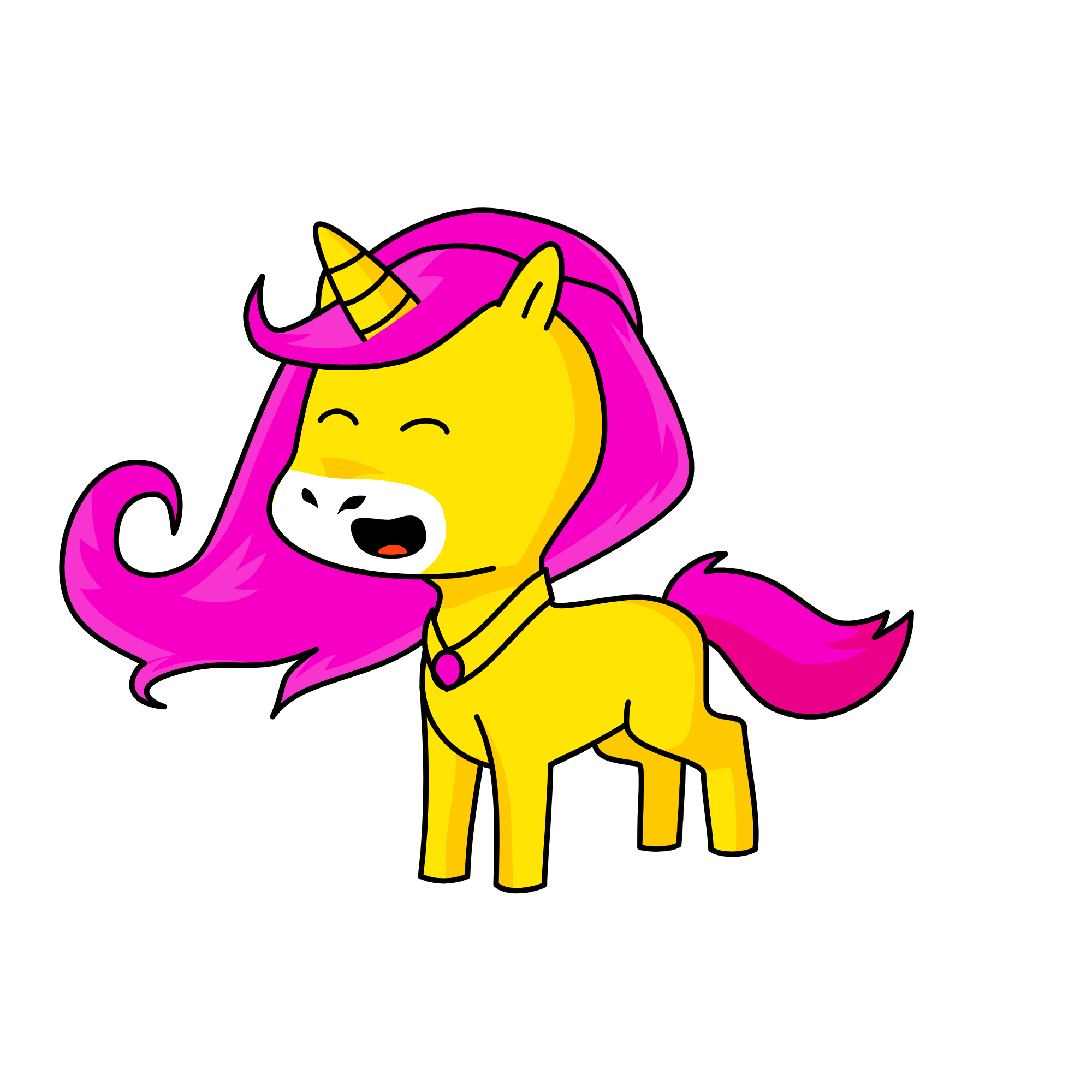 Fluttershy, the unicorn