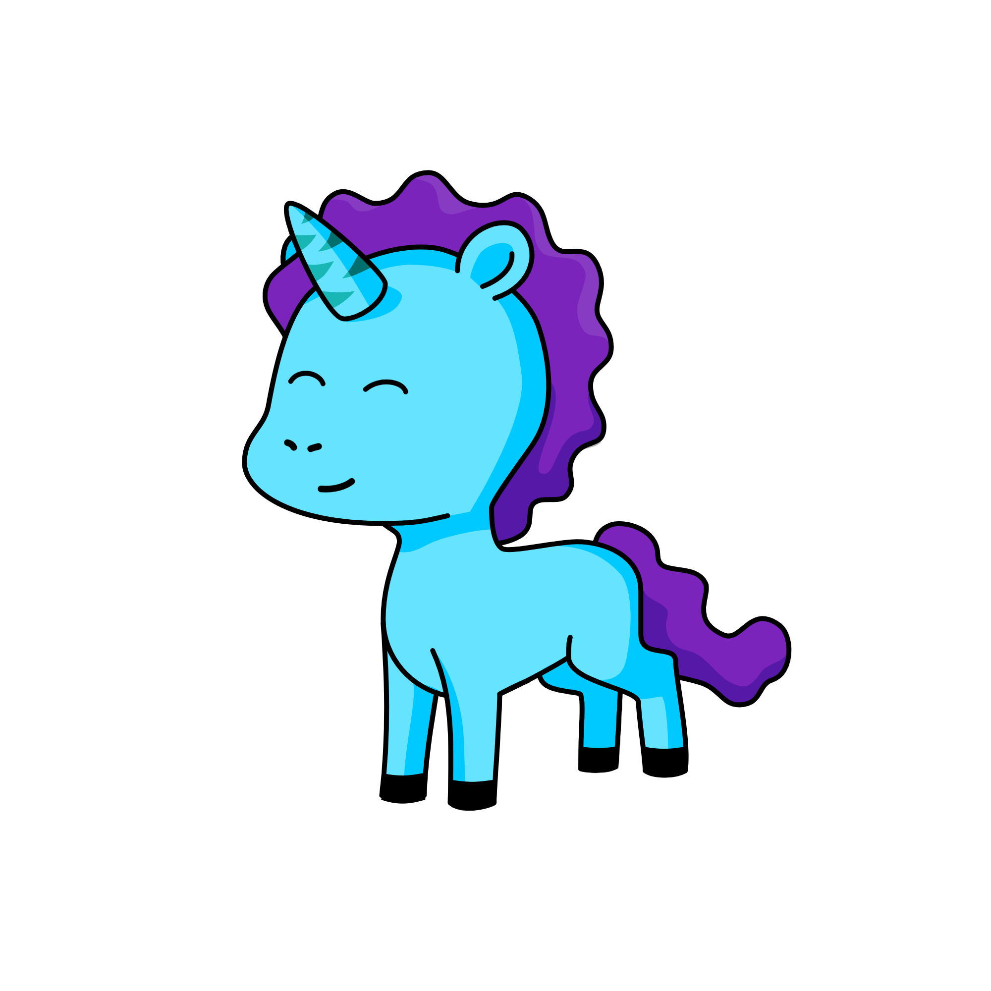 Puffy, the unicorn