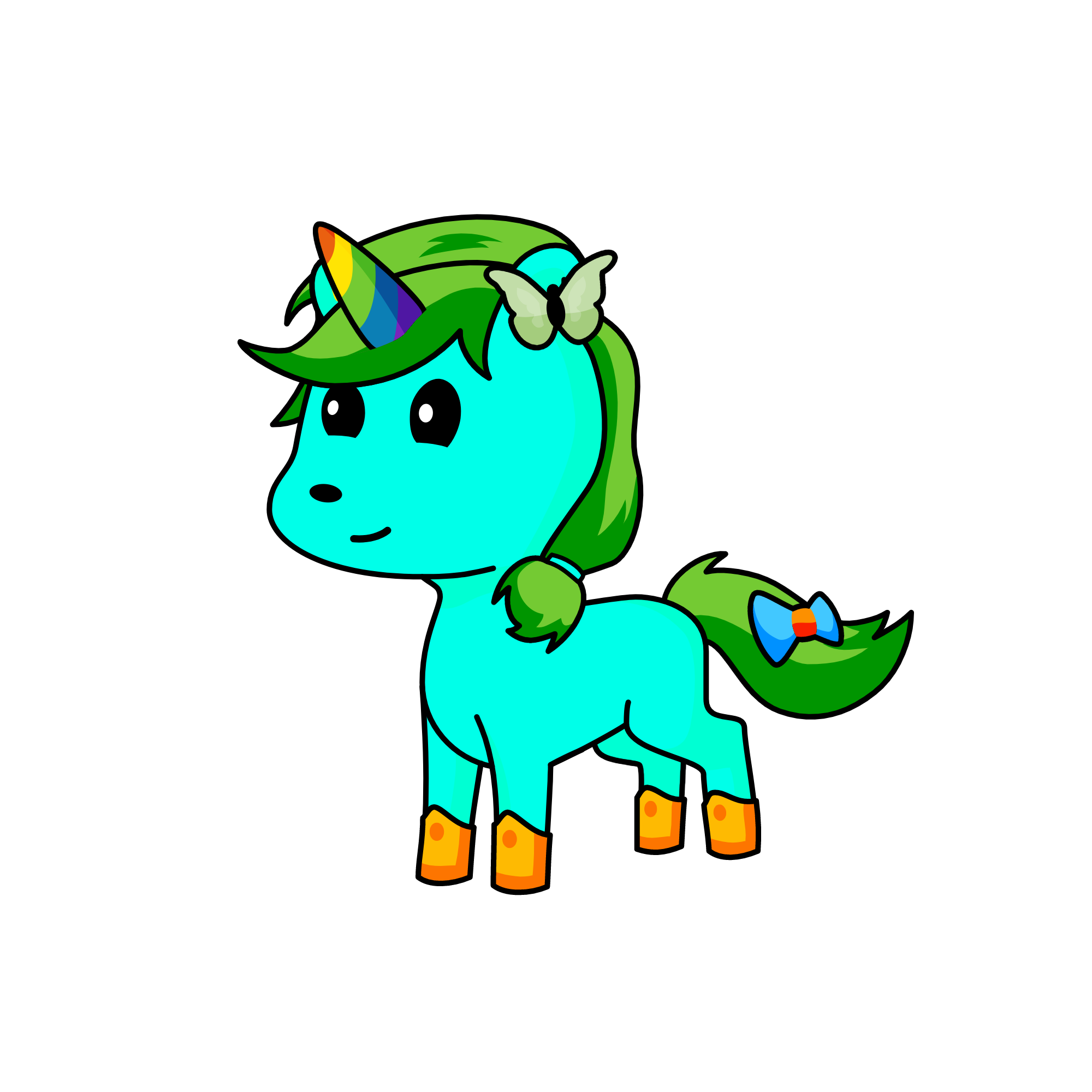 Hi, the unicorn