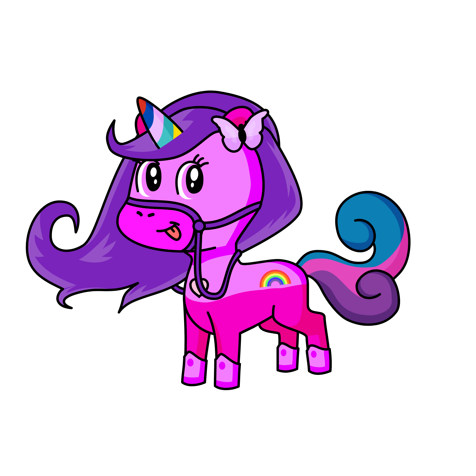 male, the unicorn