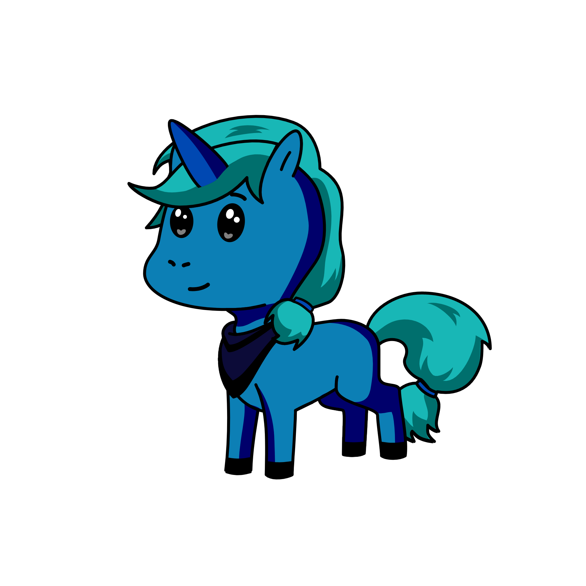 Sadness, the unicorn