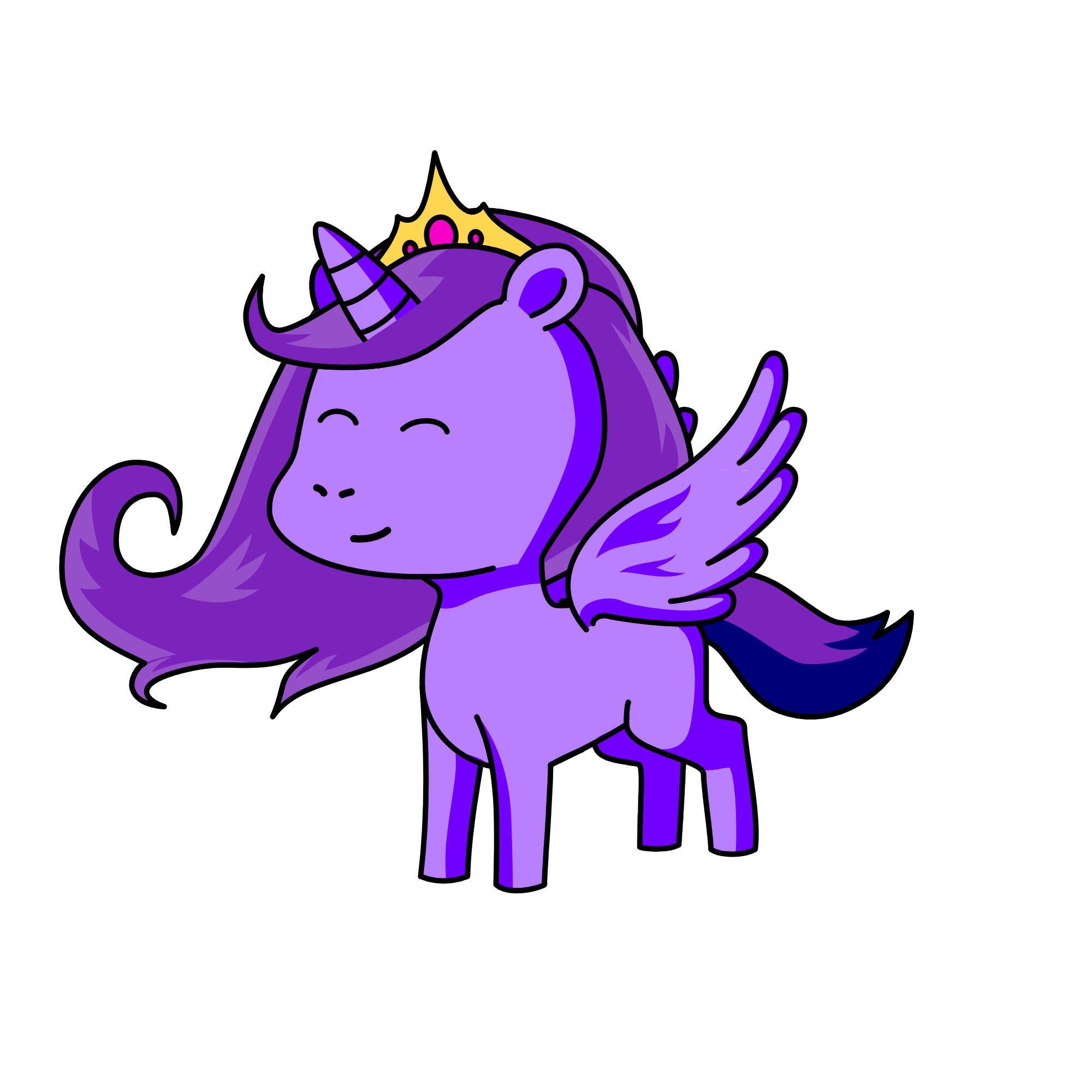 Princess Twilight Sparkle, the unicorn