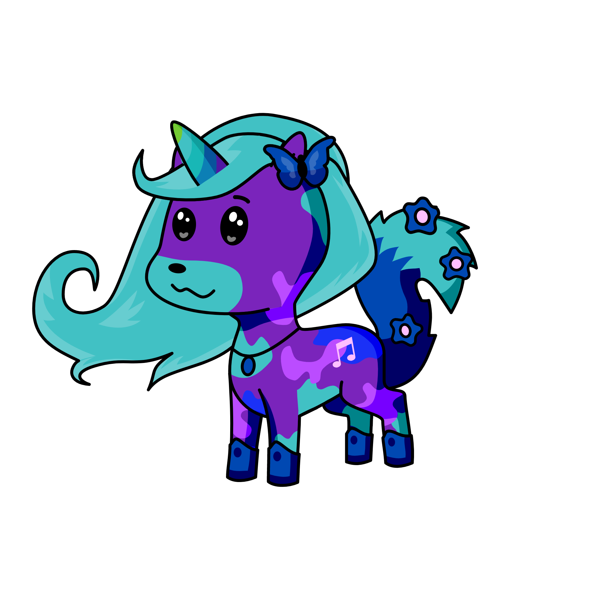 Zosia, the unicorn