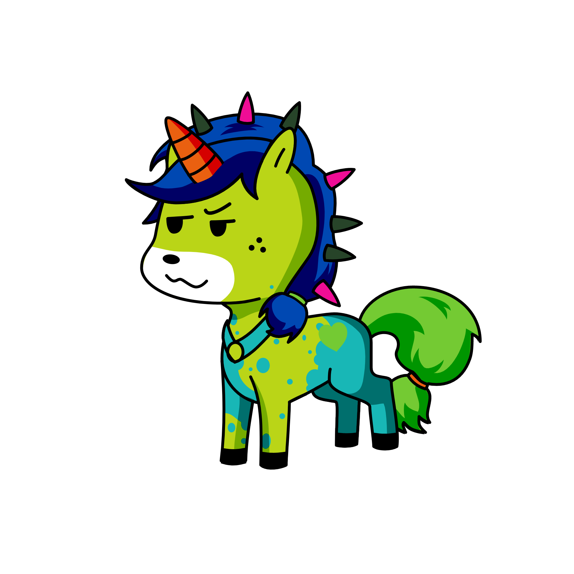 Rocky, the unicorn