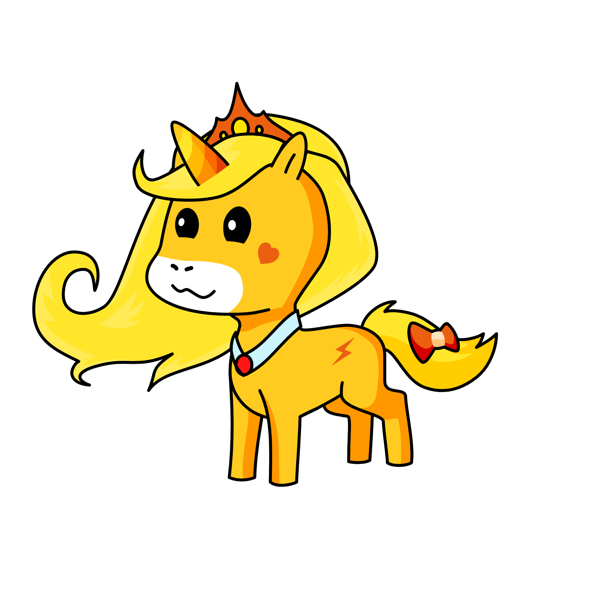 Princesa Angela, the unicorn