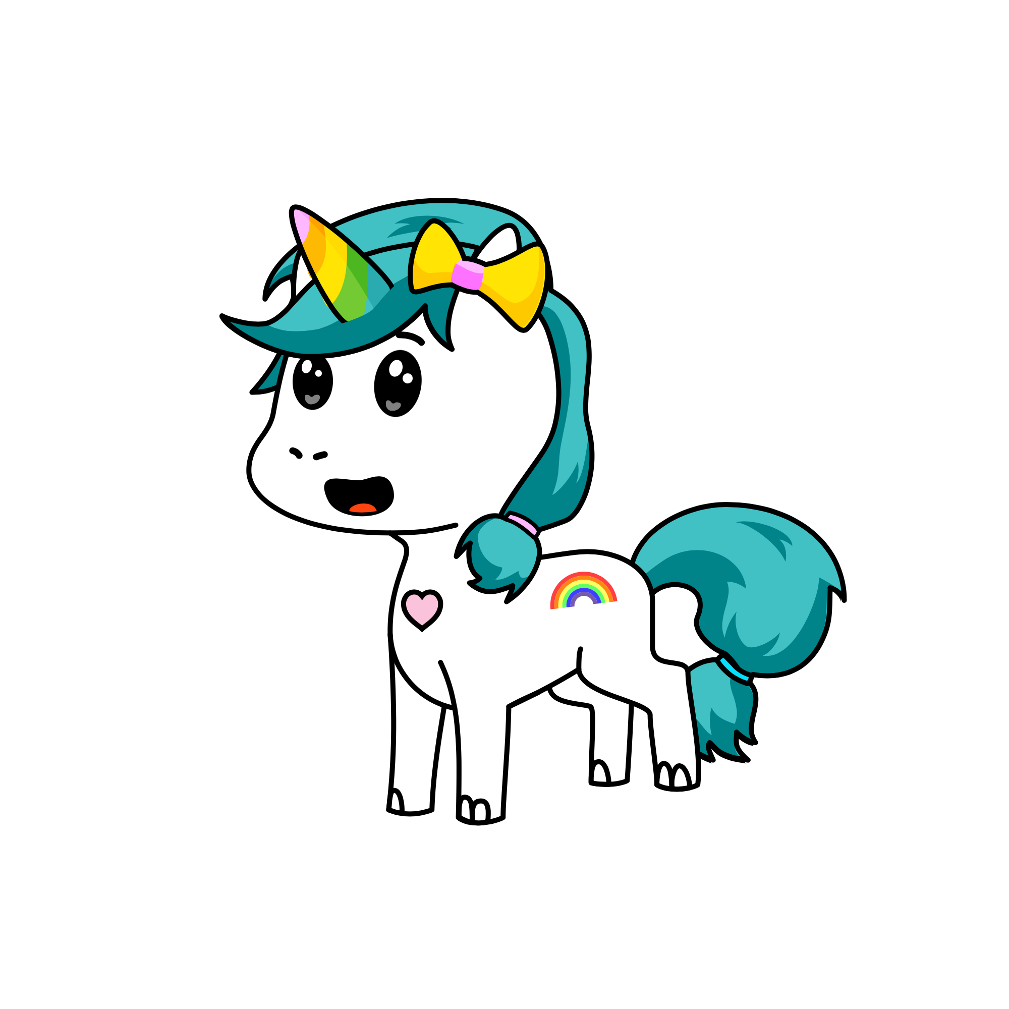 Rainy, the unicorn