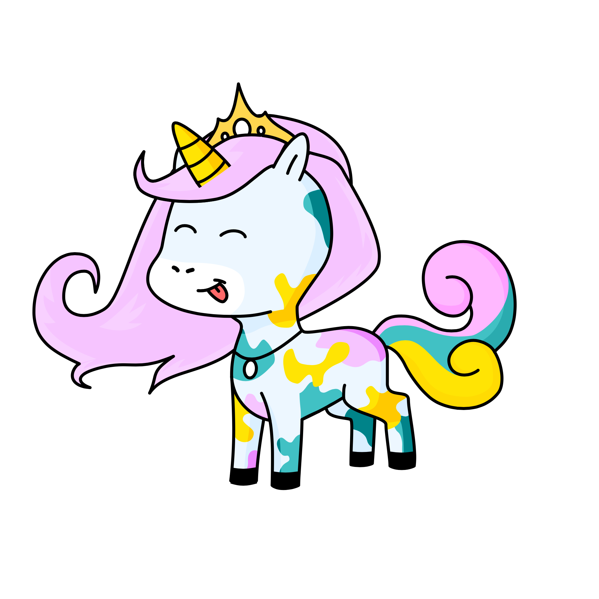 💕, the unicorn