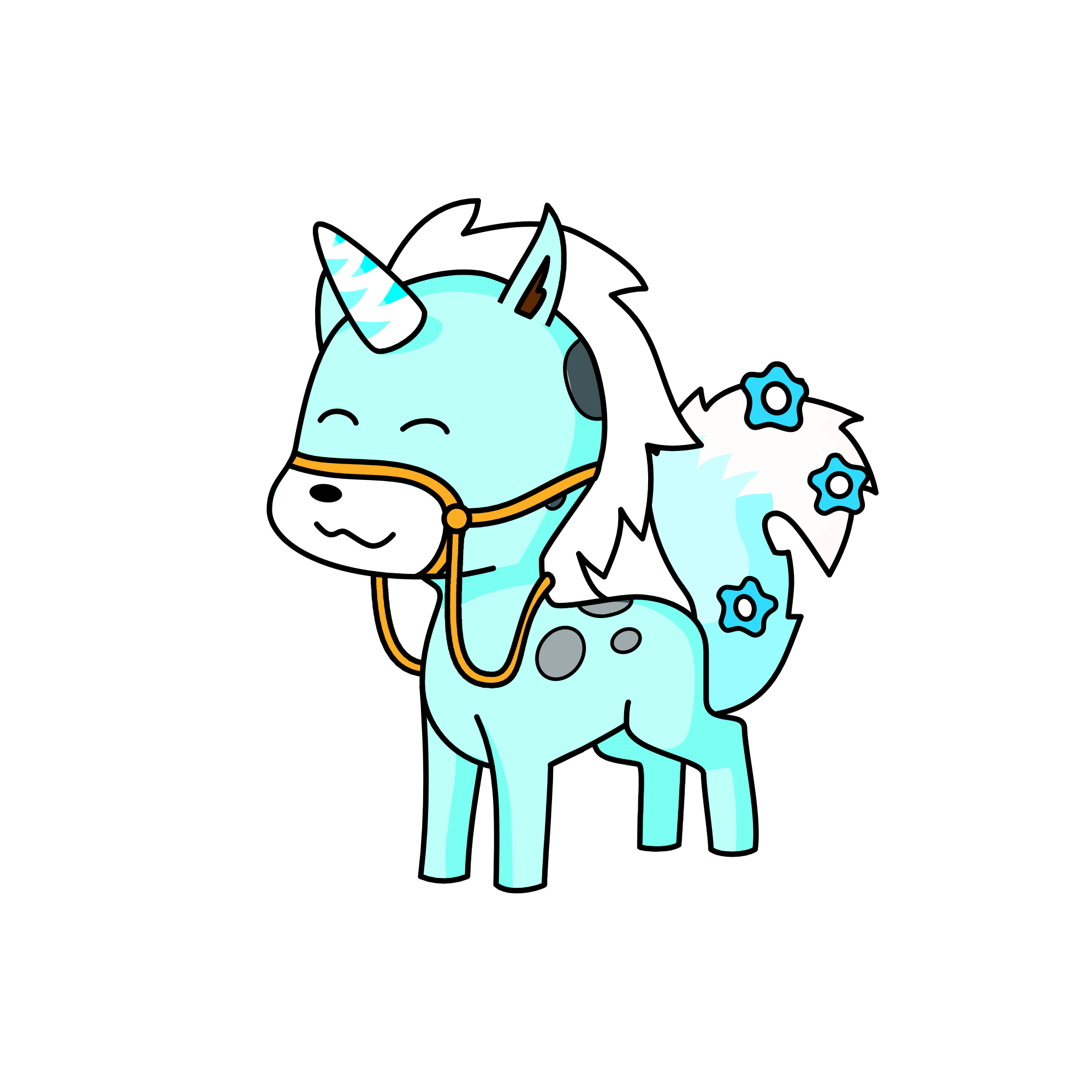 d, the unicorn