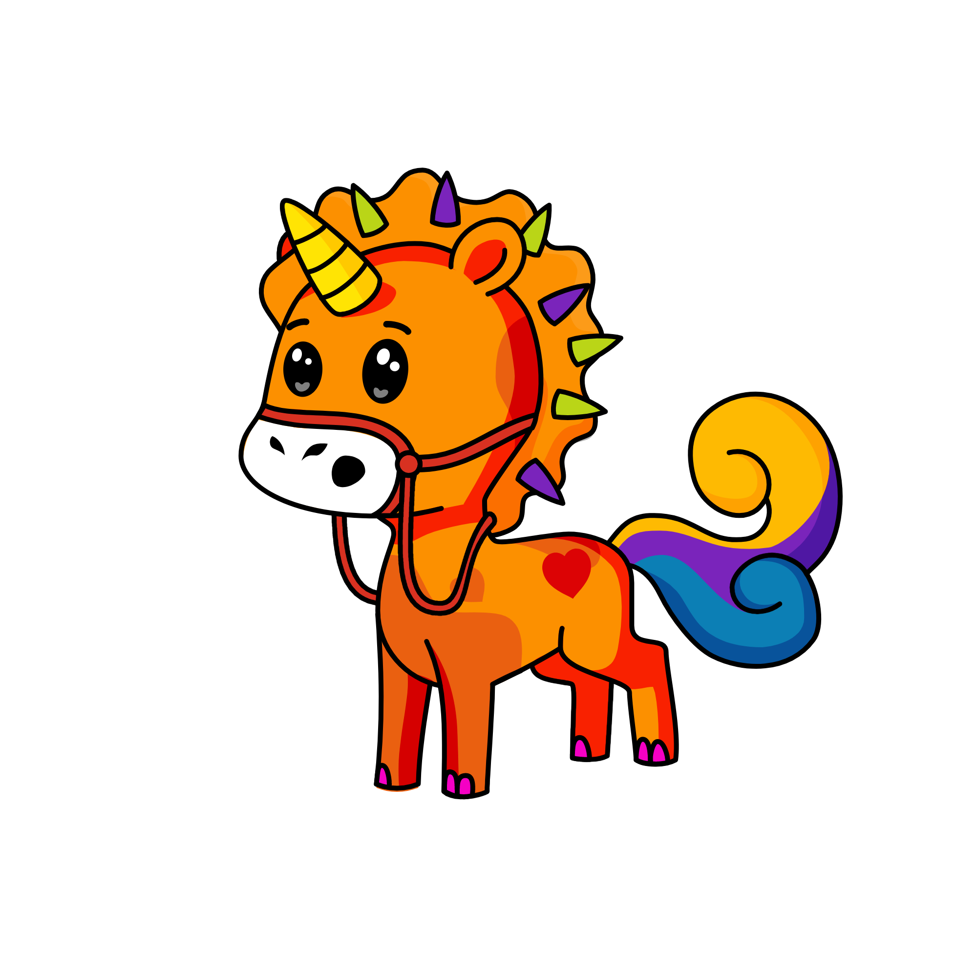 candy, the unicorn