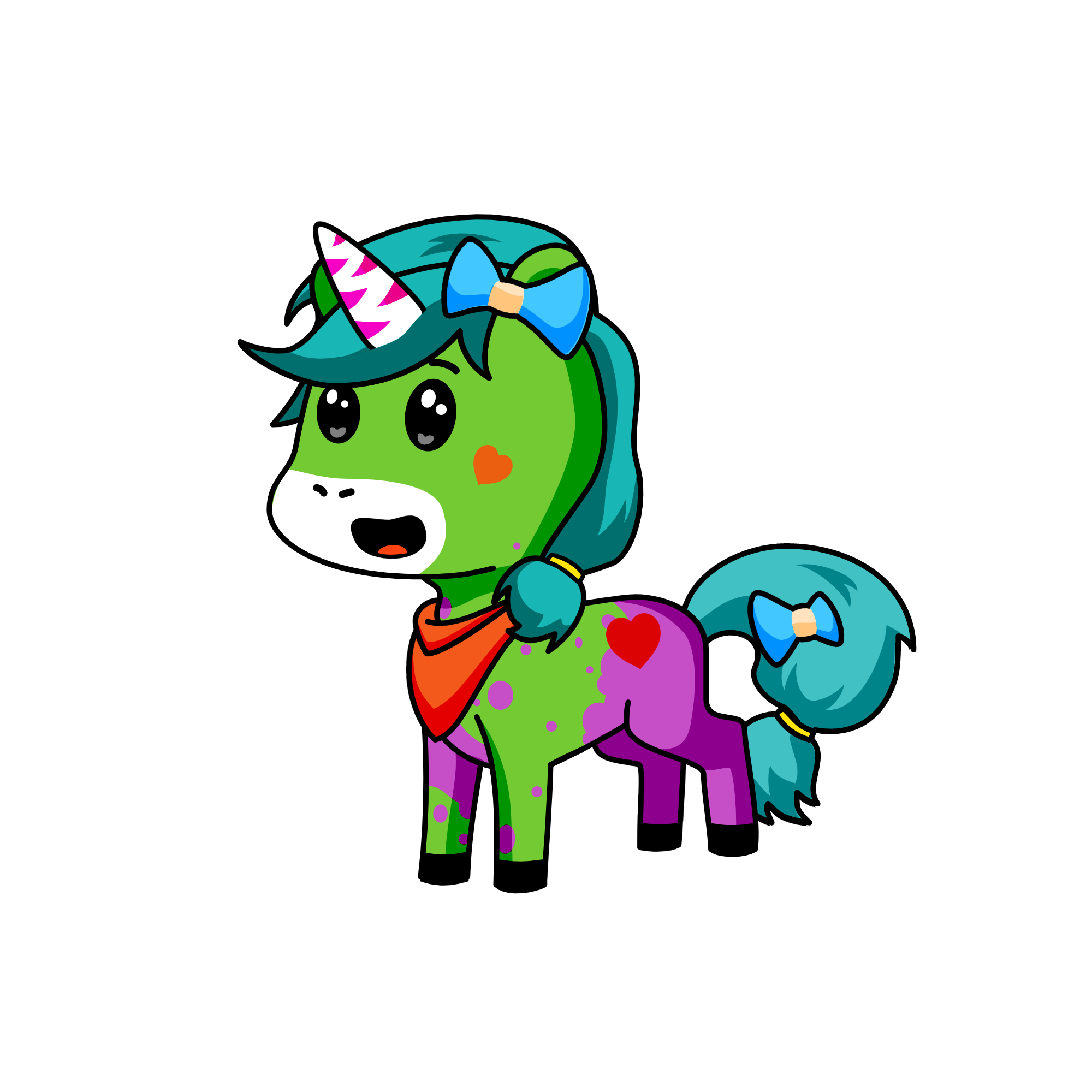 Stop right there , the unicorn