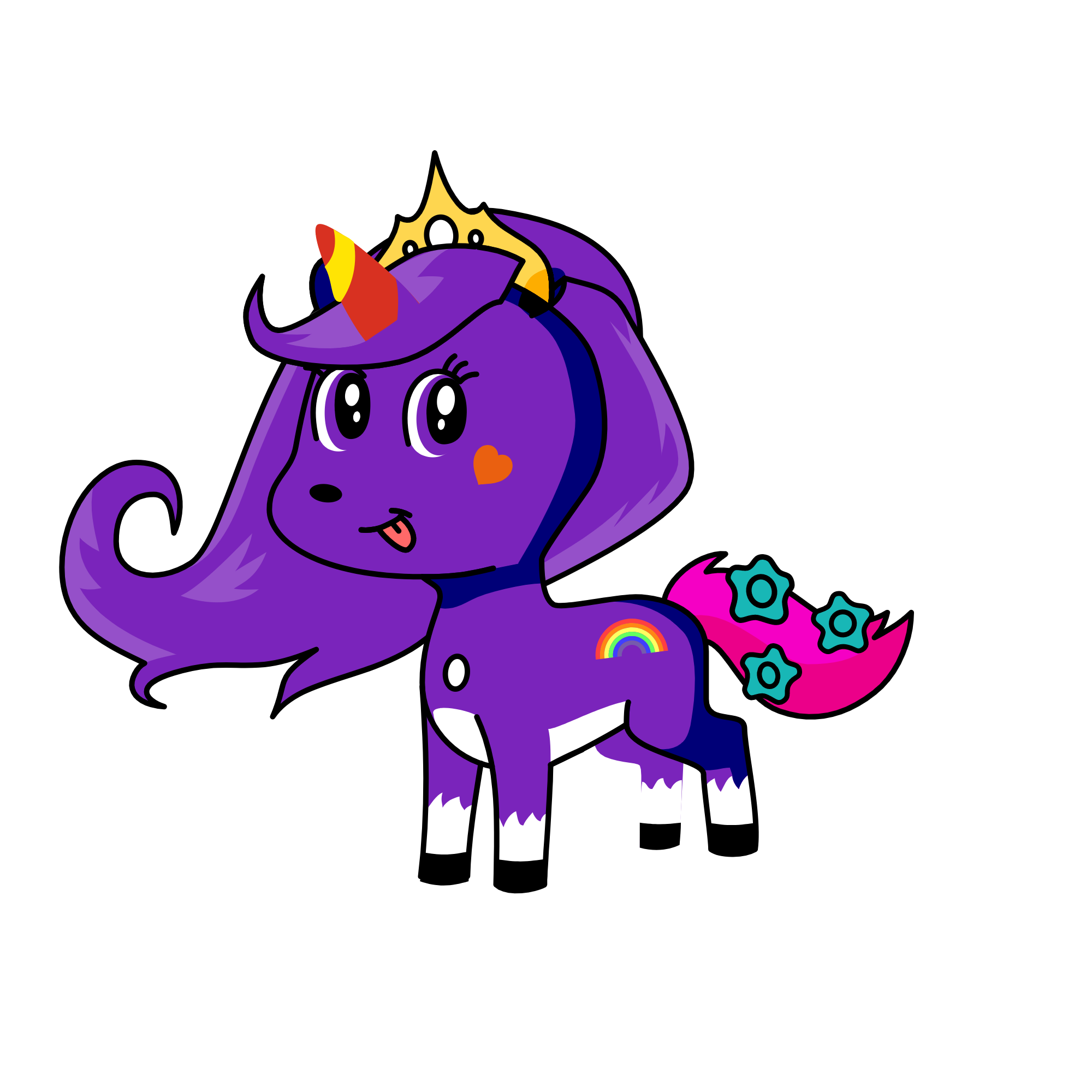 isa, the unicorn