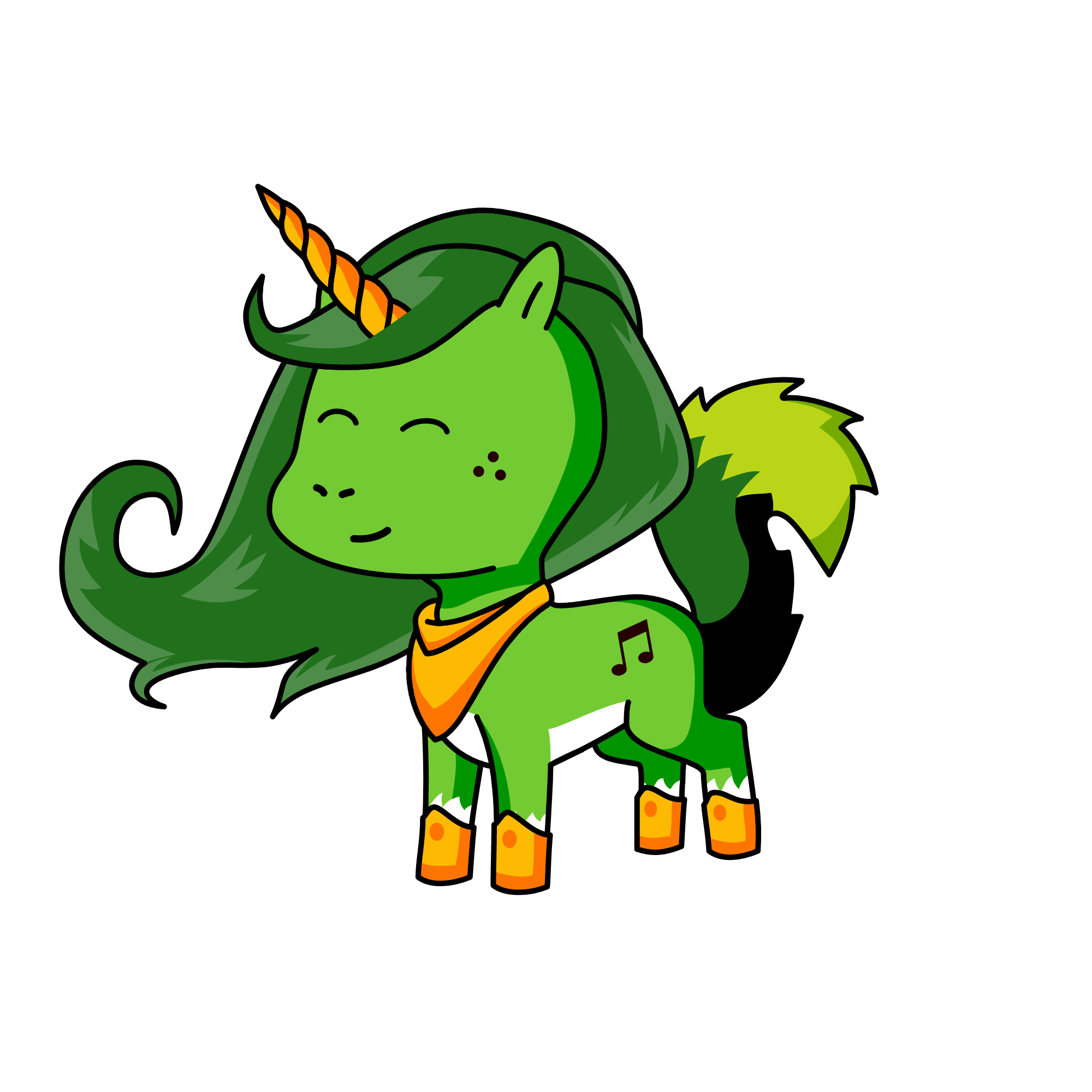 Summer, the unicorn