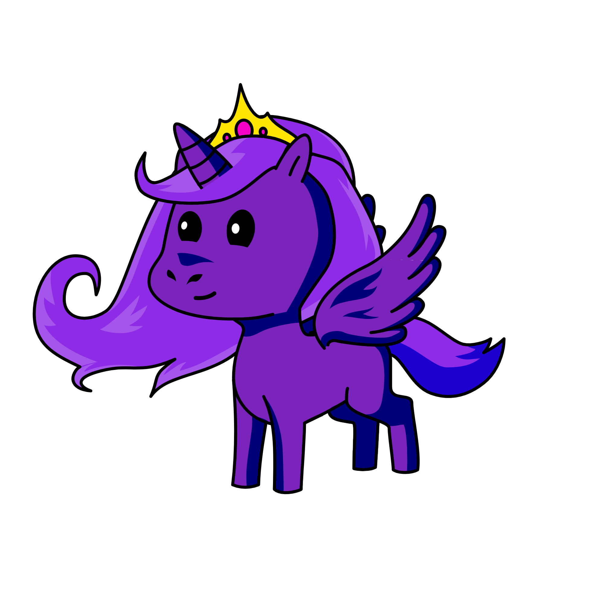 Twilight, the unicorn