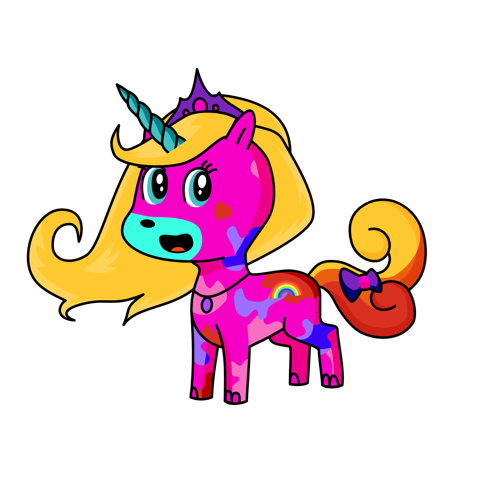 _______________, the unicorn