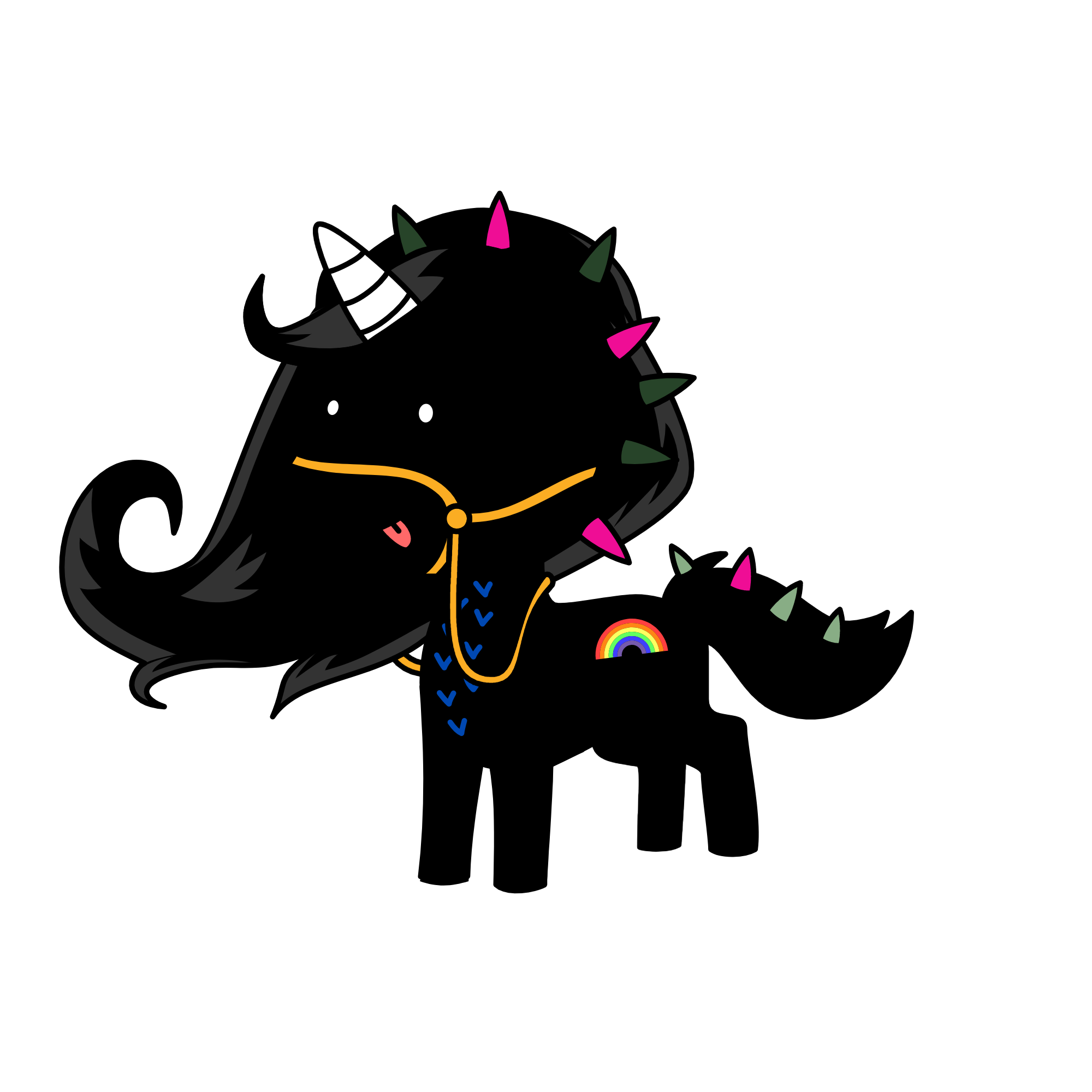 Shadow Bon-Bon, the unicorn
