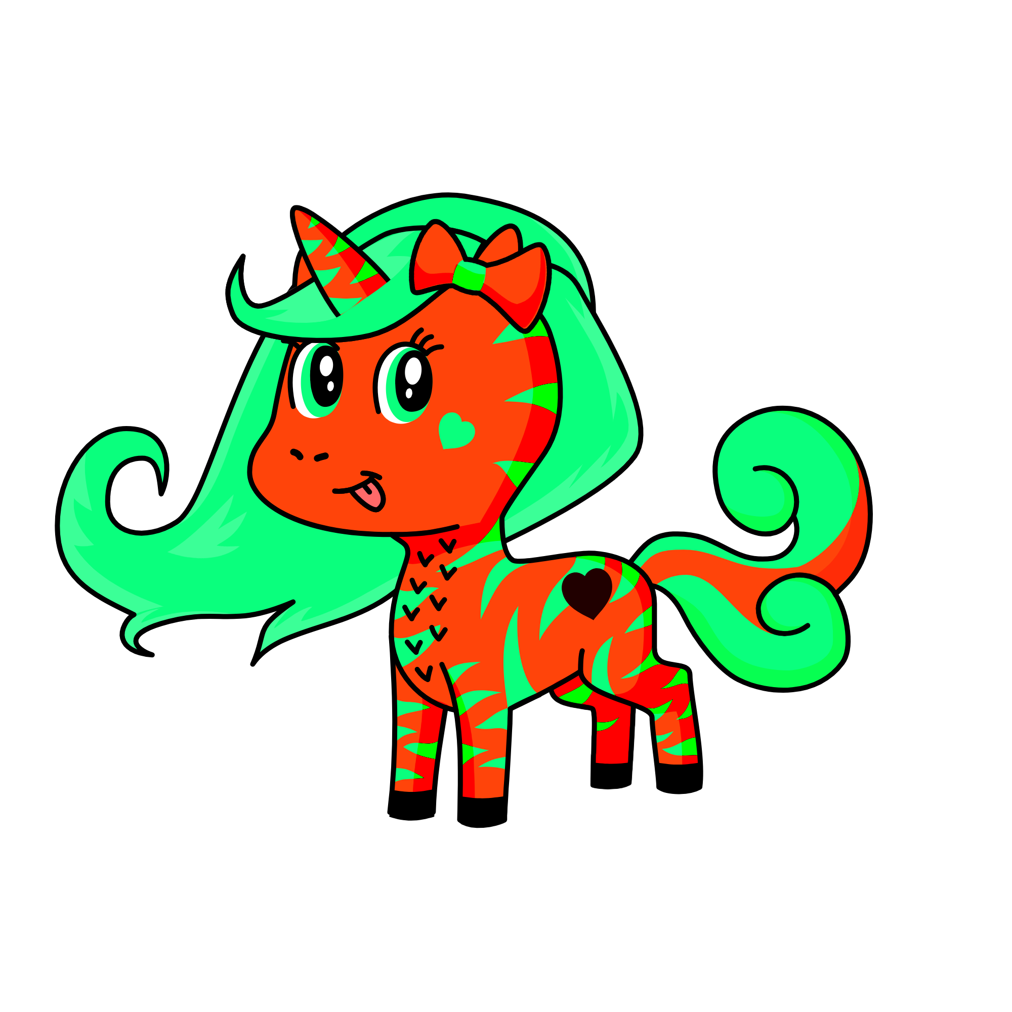 coral sea, the unicorn