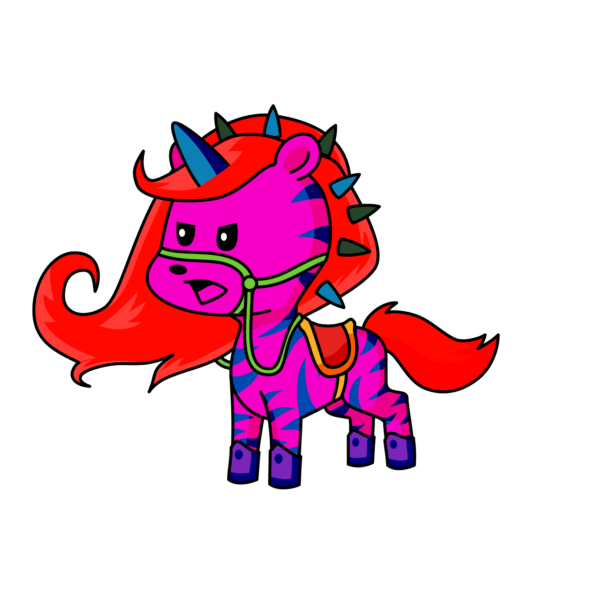NO NEMO DON'T GET ATEN BY THE UNICORN BIRD, the unicorn