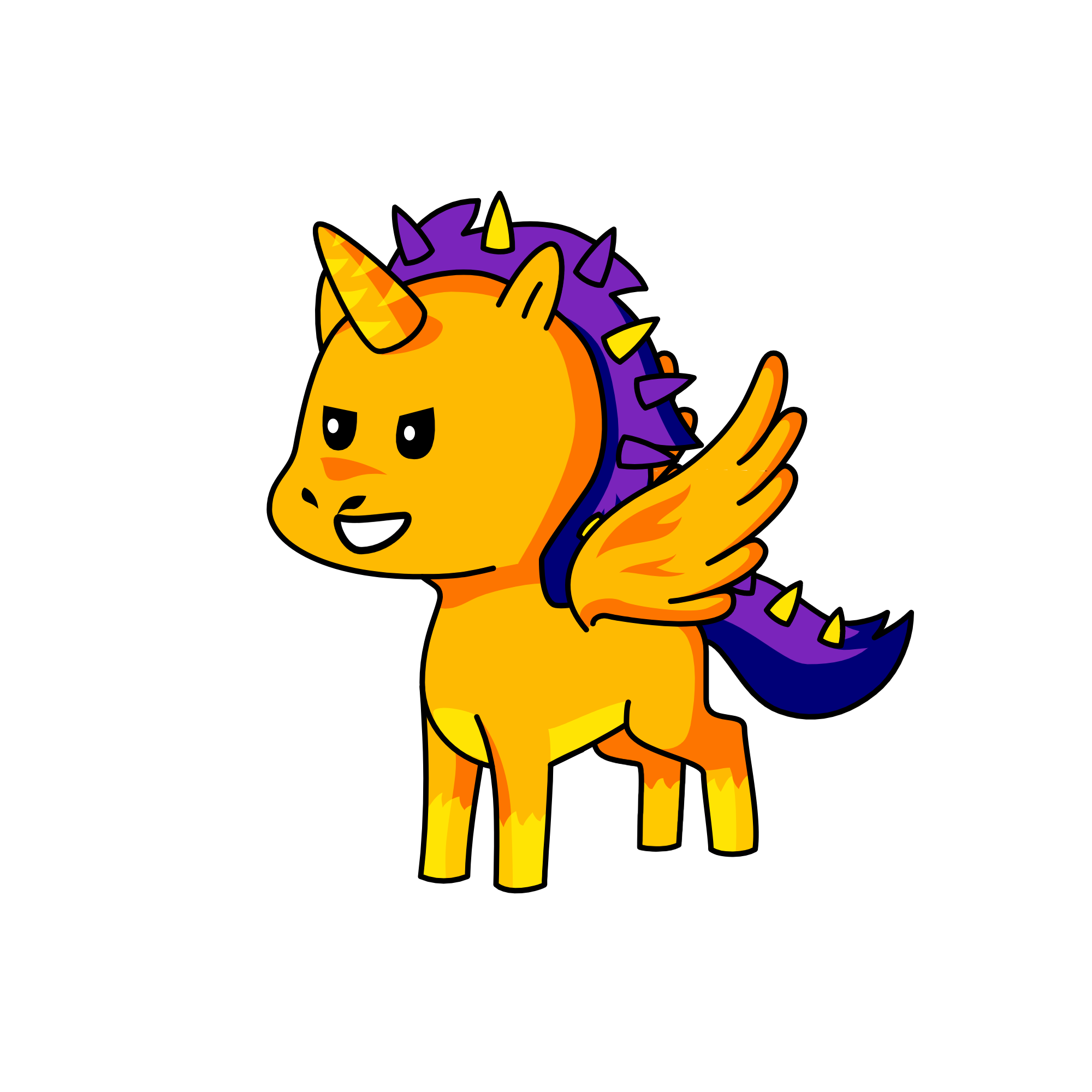 Smolder , the unicorn