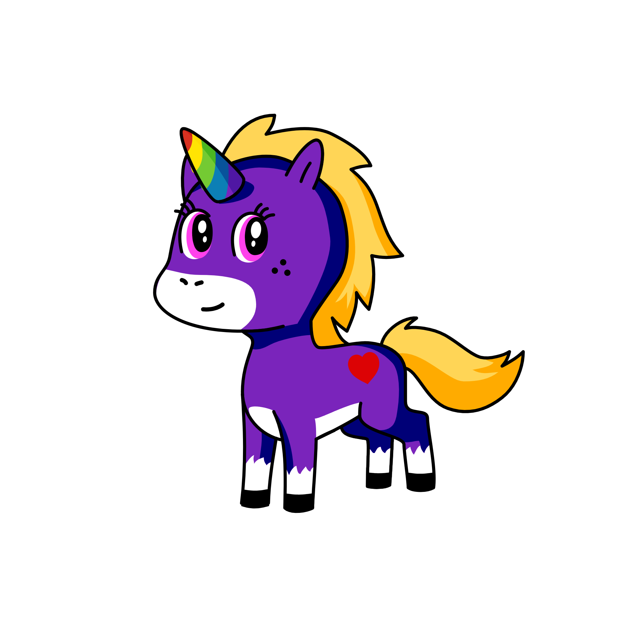 Magic, the unicorn