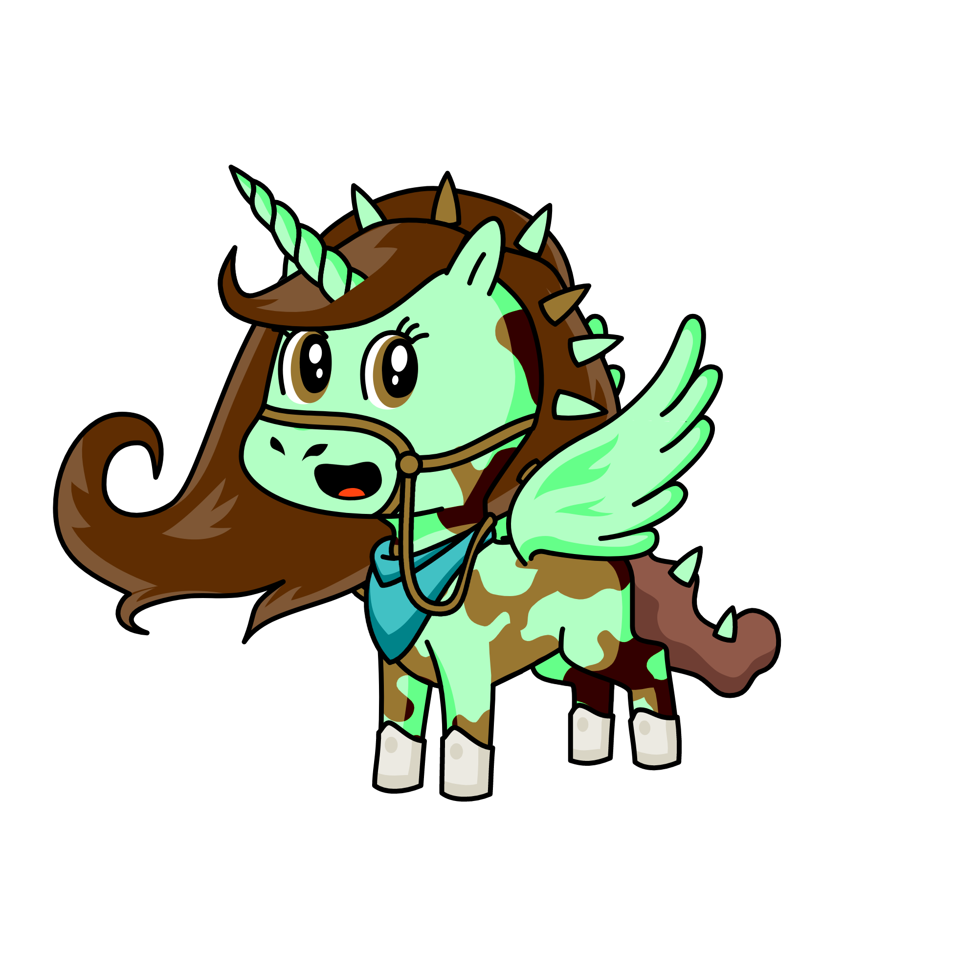 chocomint, the unicorn