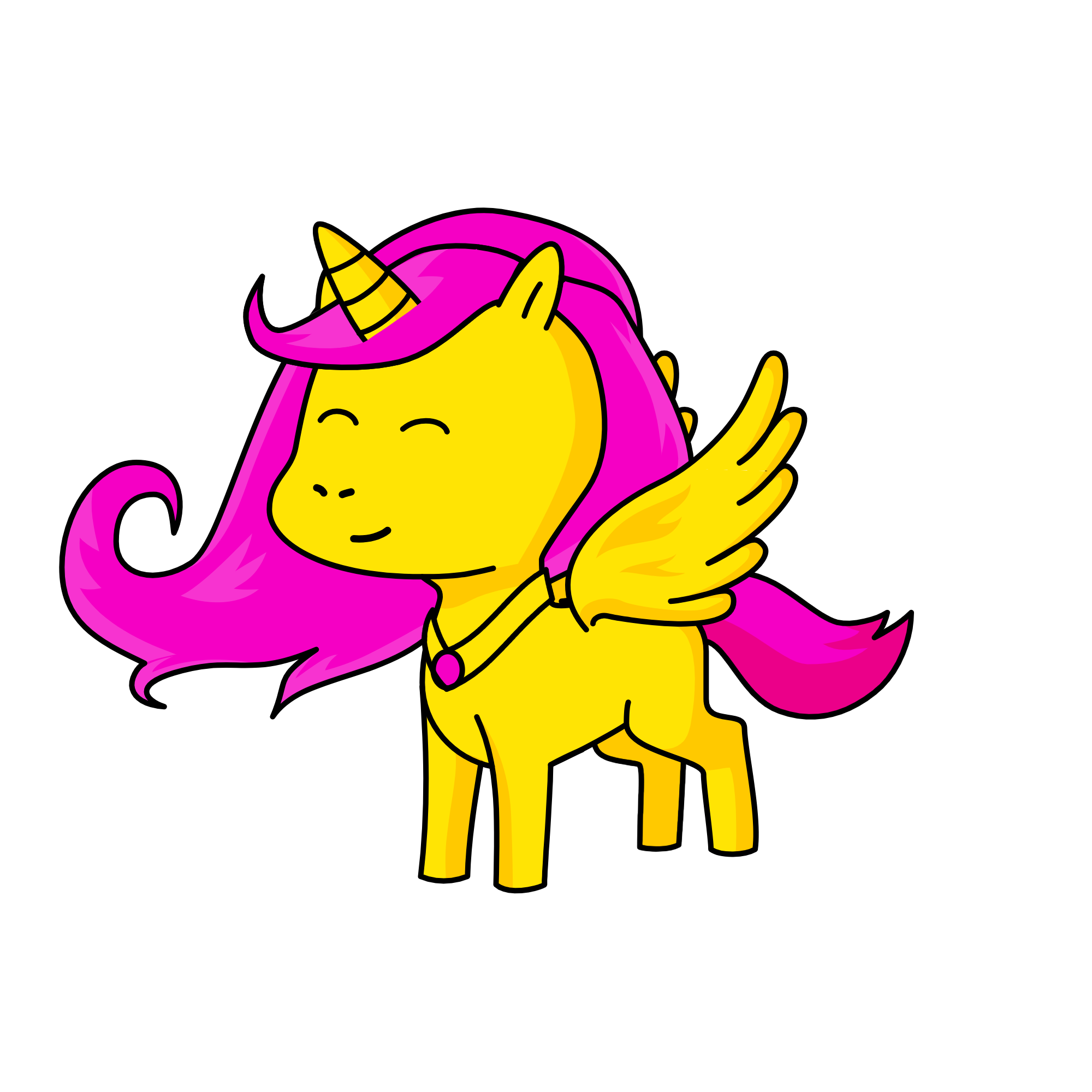 Fluttershy, the unicorn