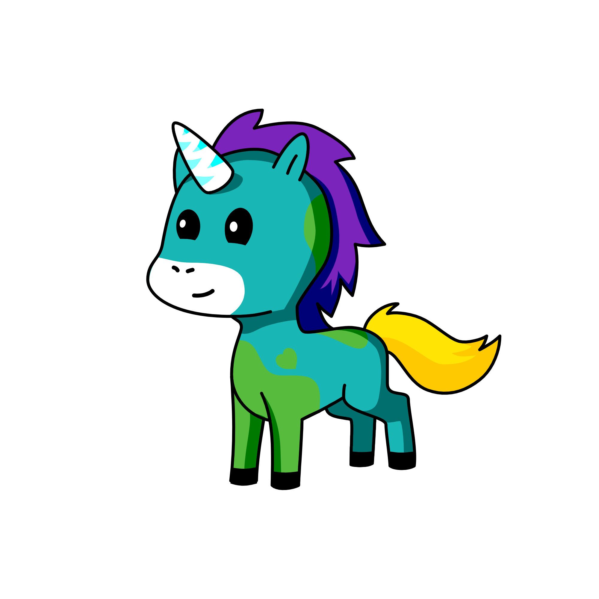 Icey, the unicorn