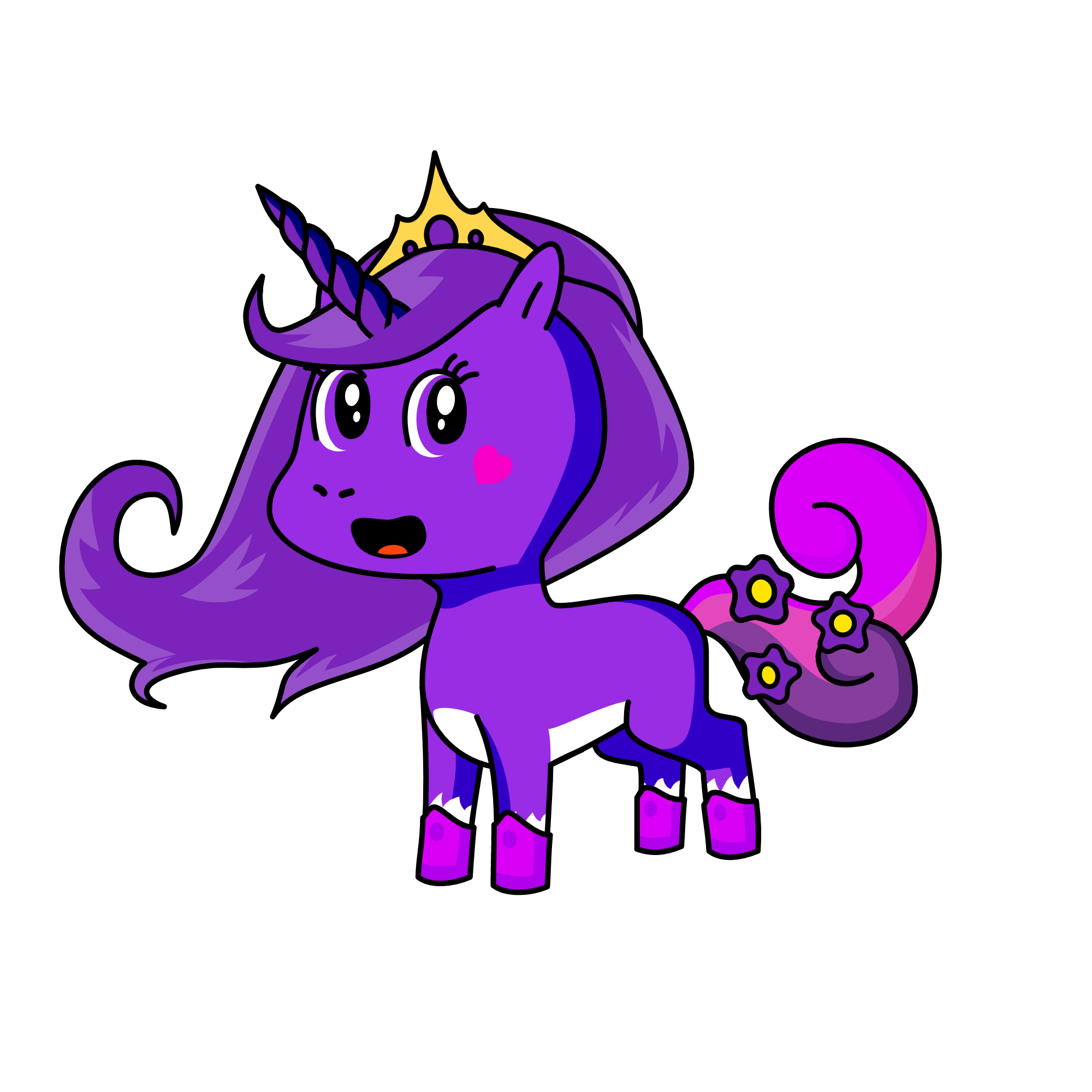 Teagan, the unicorn