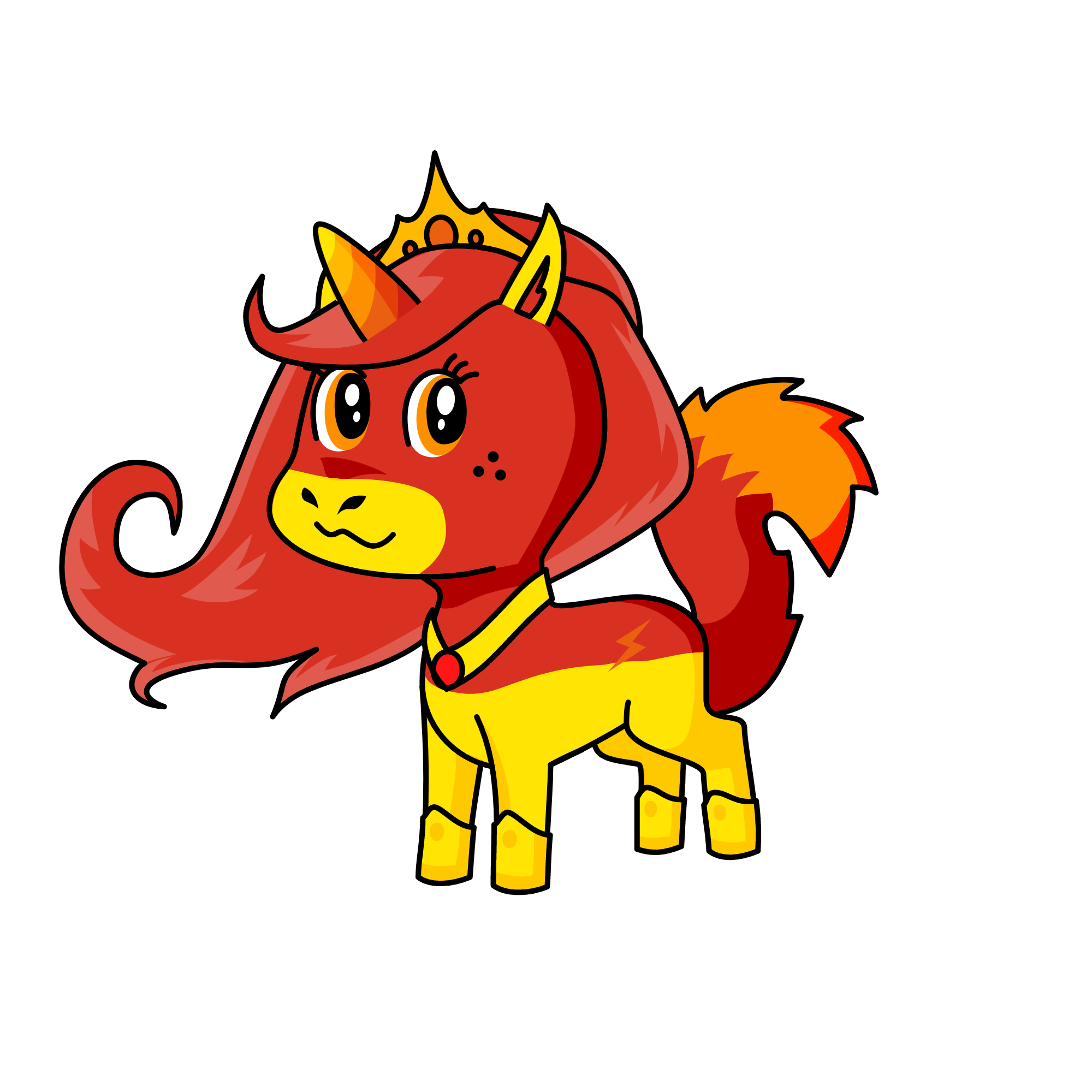 sun queen, the unicorn