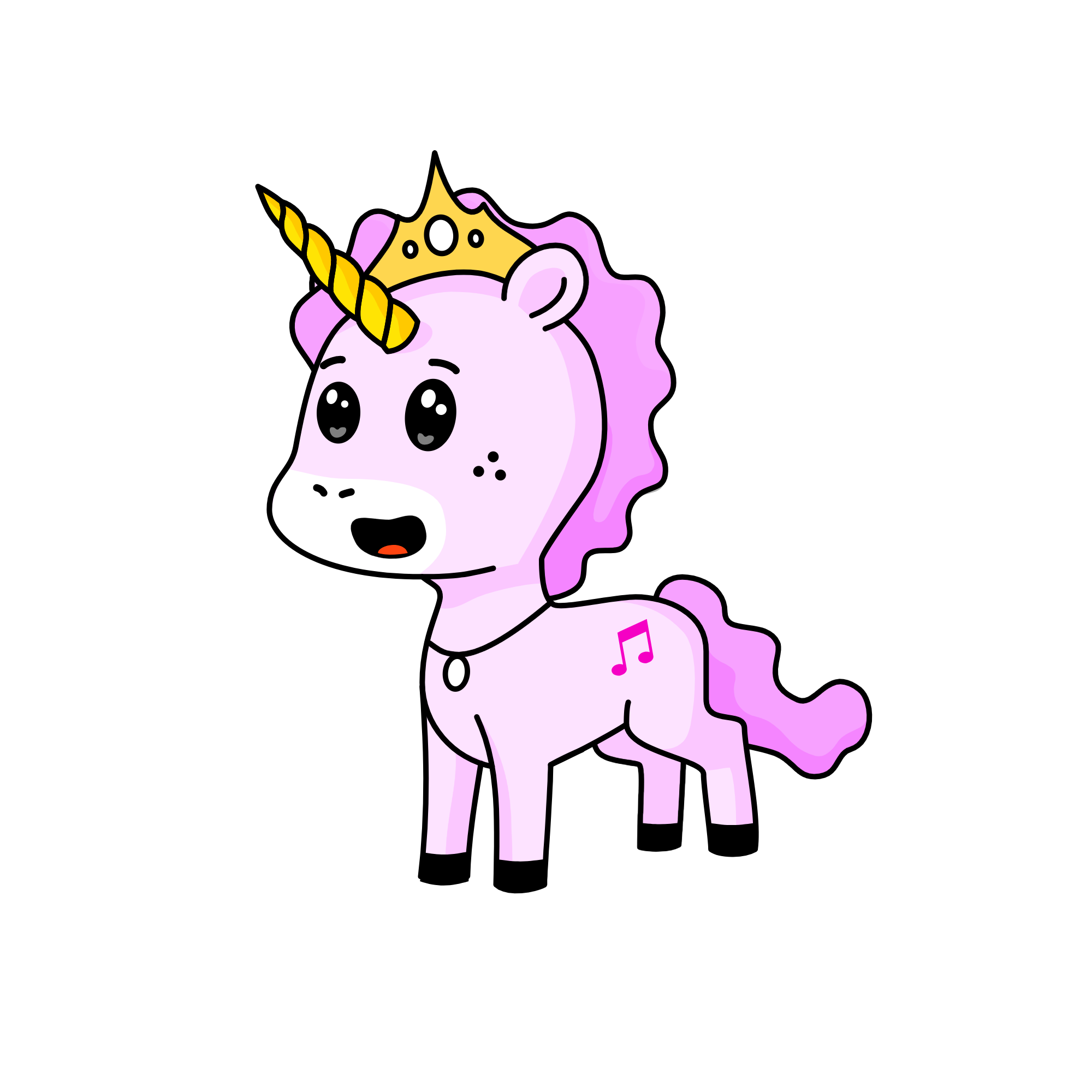 Aurora, the unicorn