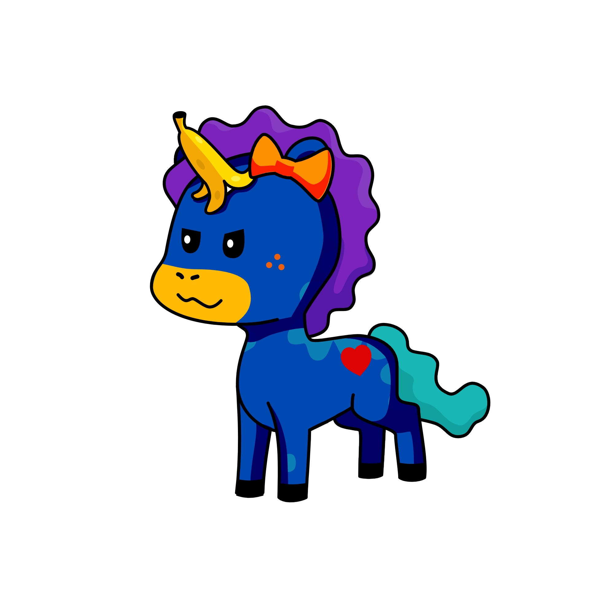 no name, the unicorn