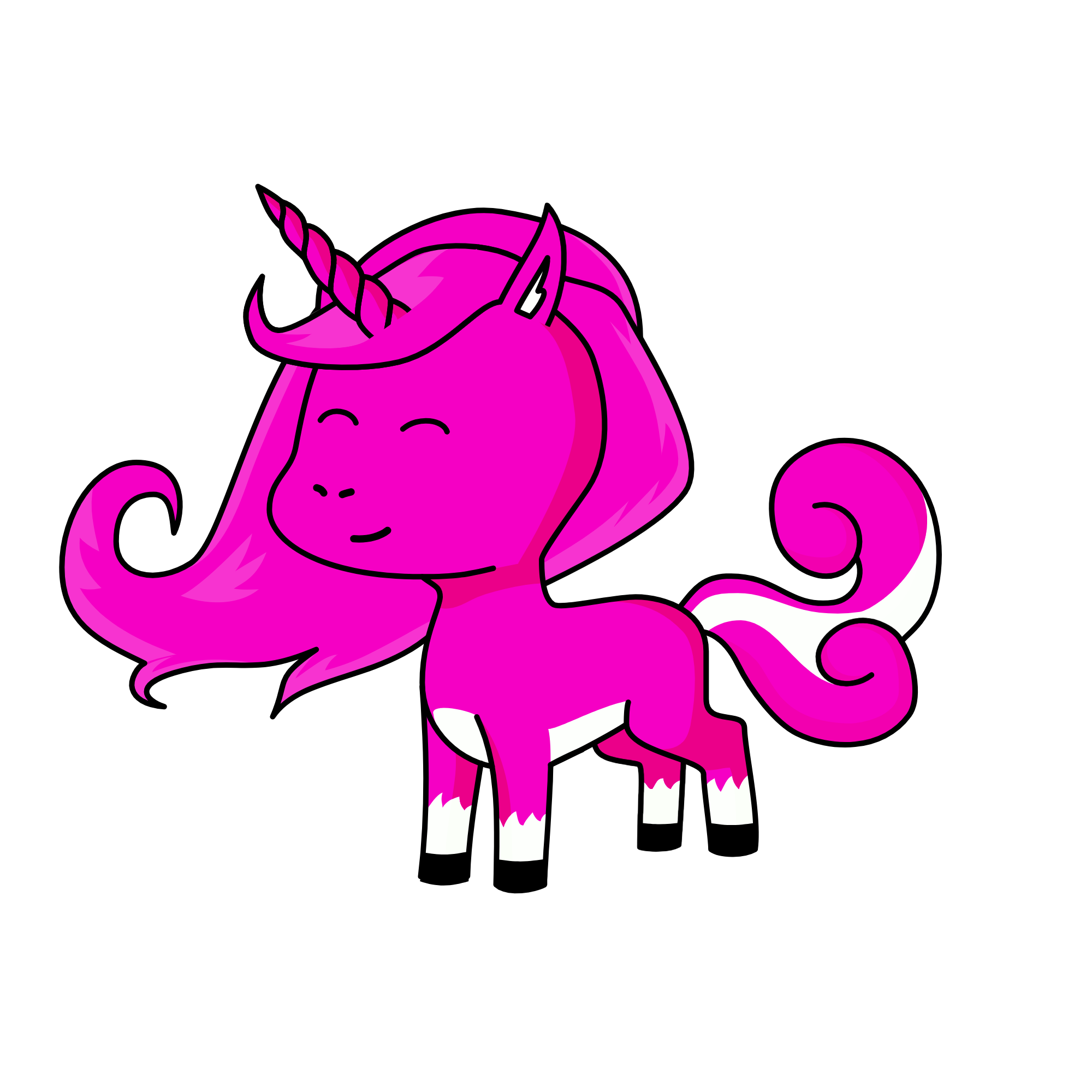 Pinkie, the unicorn