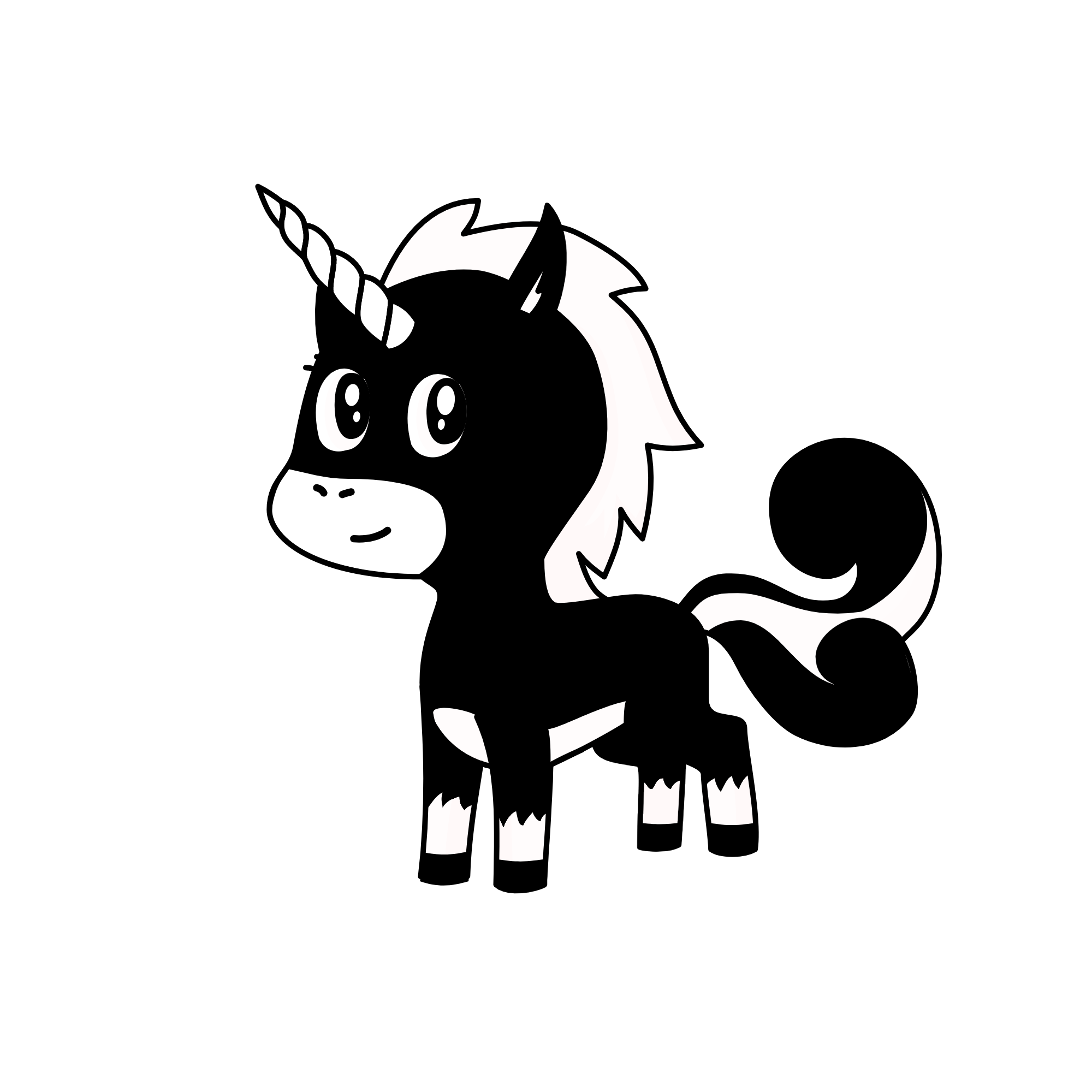 Skunkicorn, the unicorn