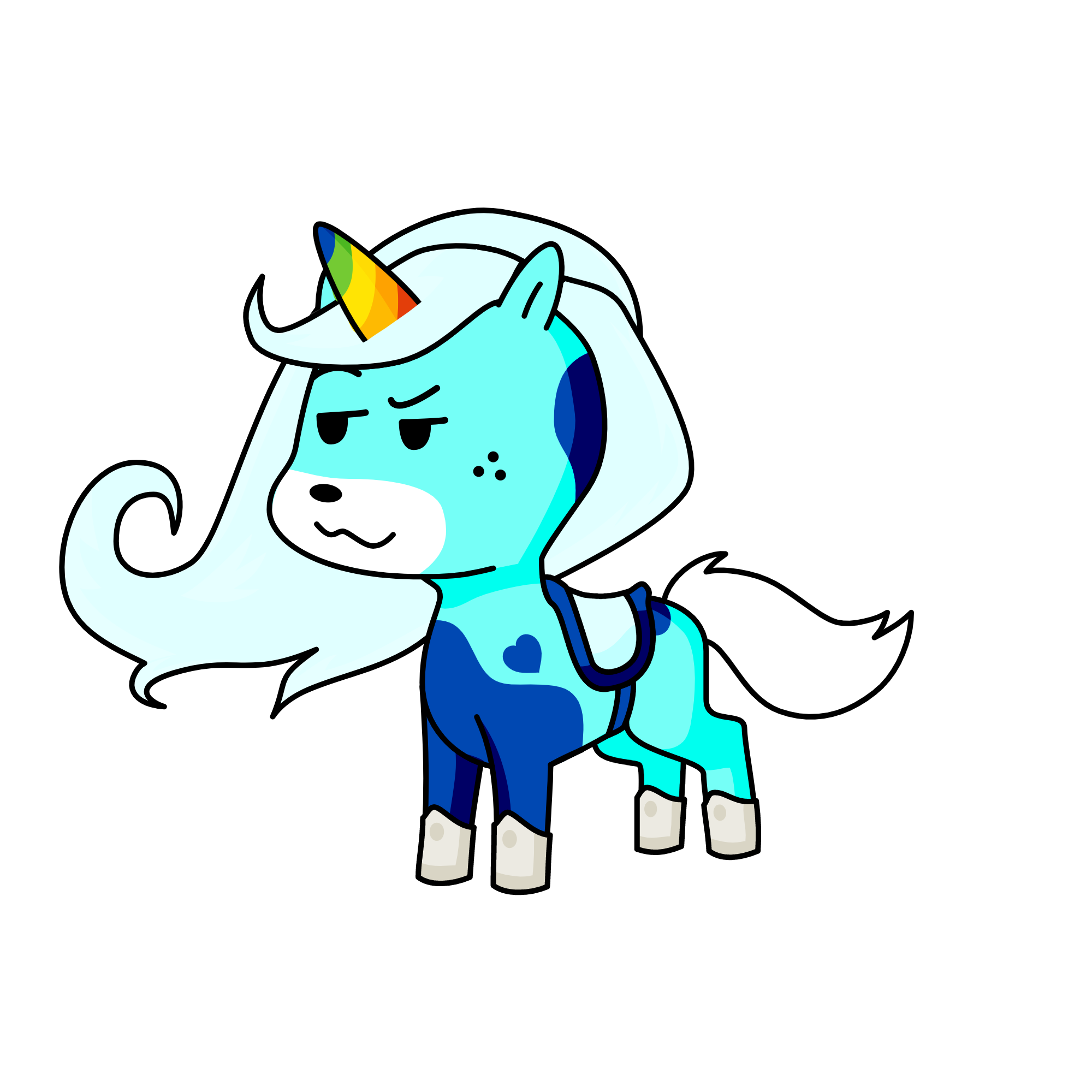 hey, the unicorn